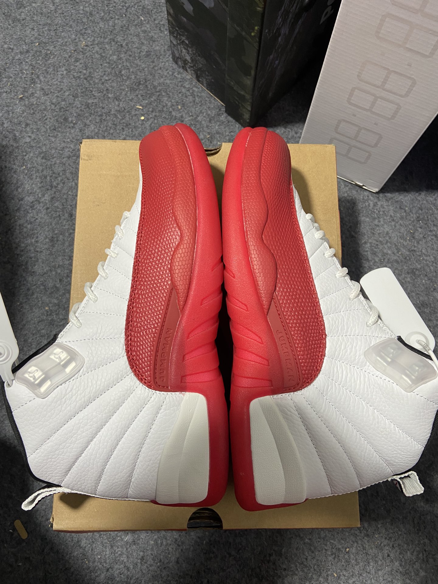 外贸纯原AirJordanAJ12Retro白红樱桃CT8013-116原楦原纸板开发原汁原味12代鞋型