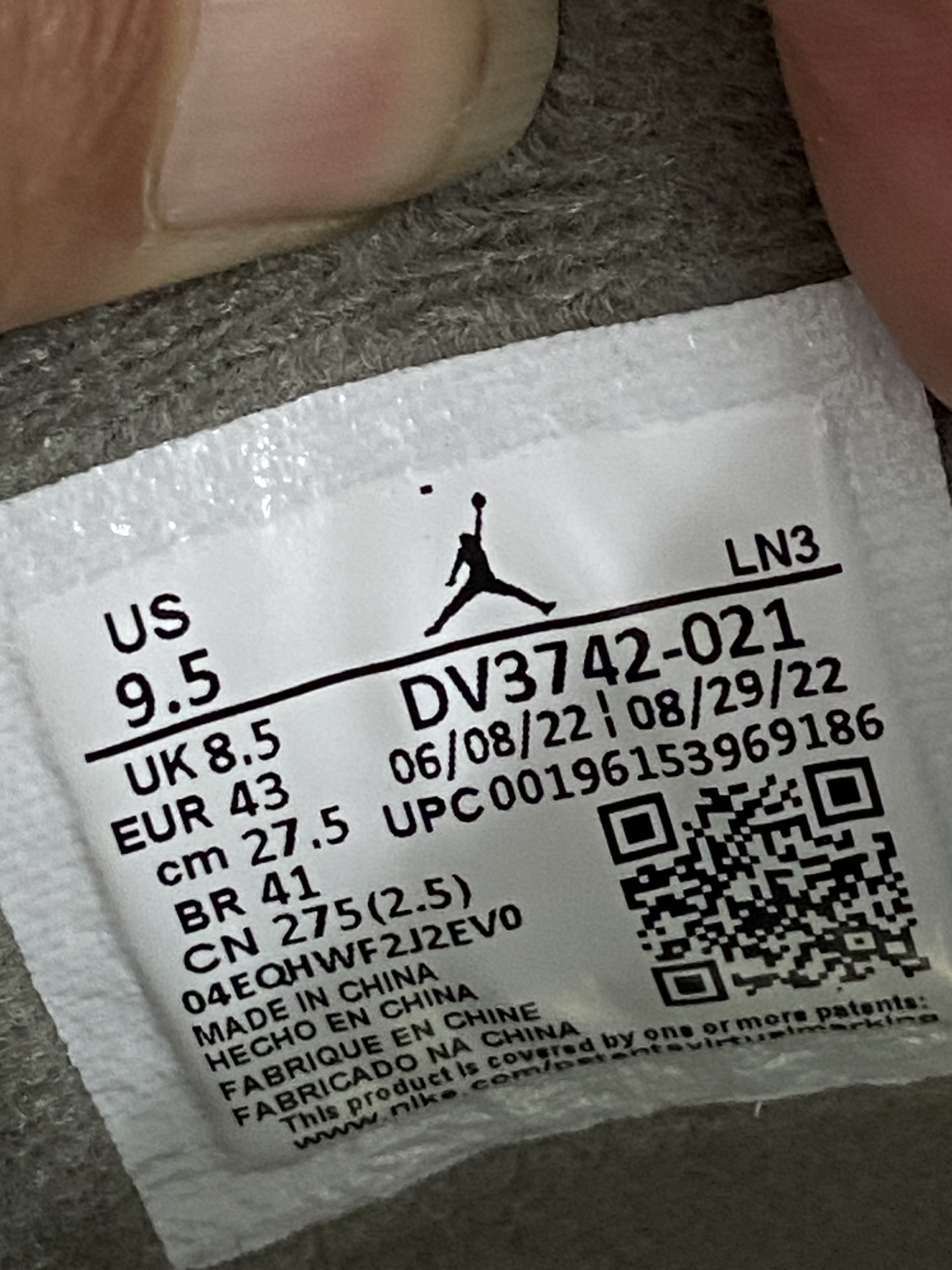 AJ4灰兔子鞋码40-47.5总裁R版出品-AirJordan4SE“Craft”AJ4灰兔子DV374