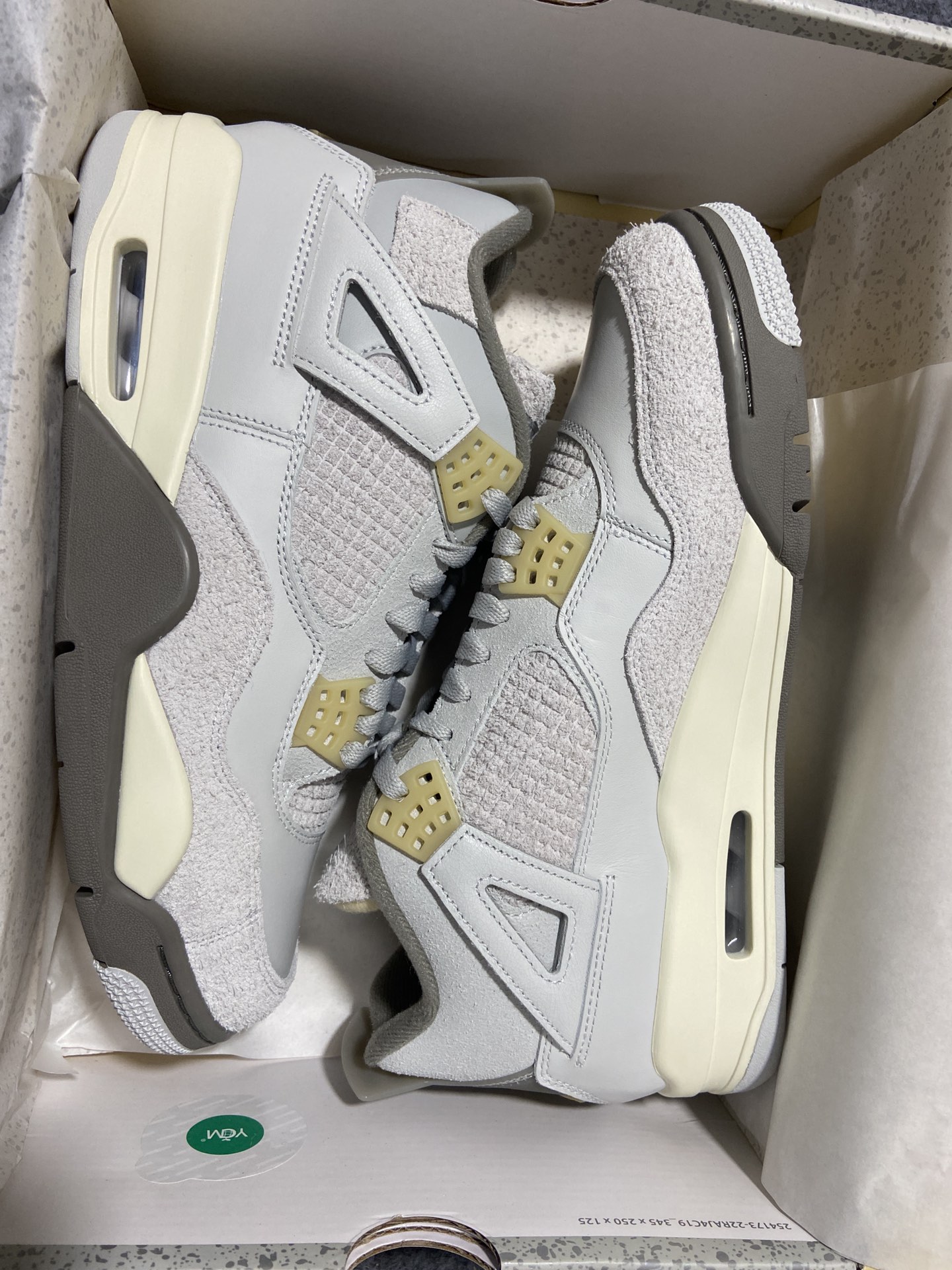 AJ4灰兔子鞋码40-47.5总裁R版出品-AirJordan4SE“Craft”AJ4灰兔子DV374