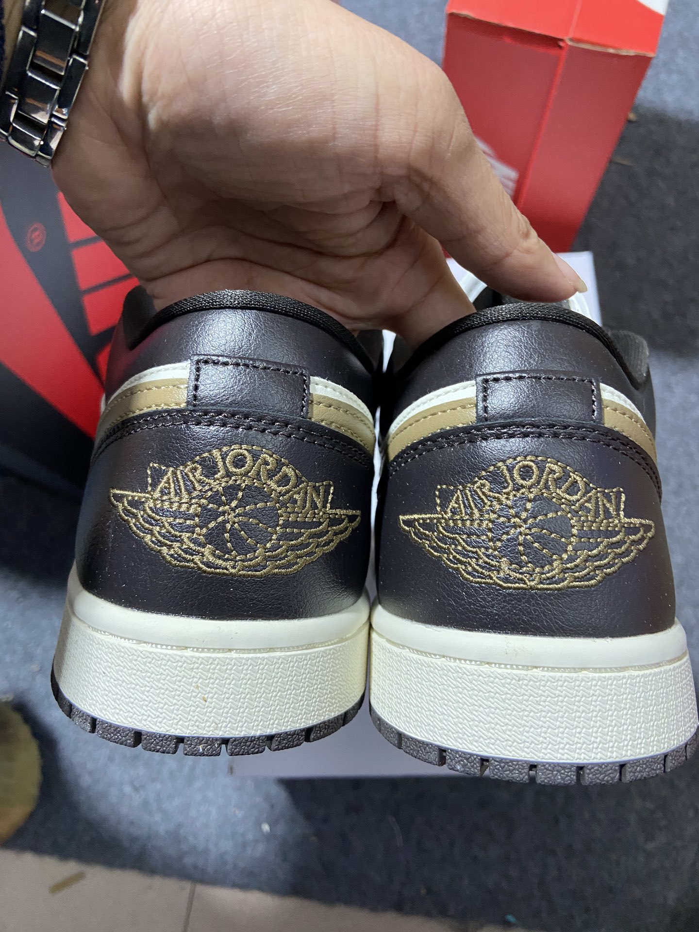 AJLow棕色鞋码35.5-46总裁R版出品-WMNSAirJordan1LowShadowBrown棕