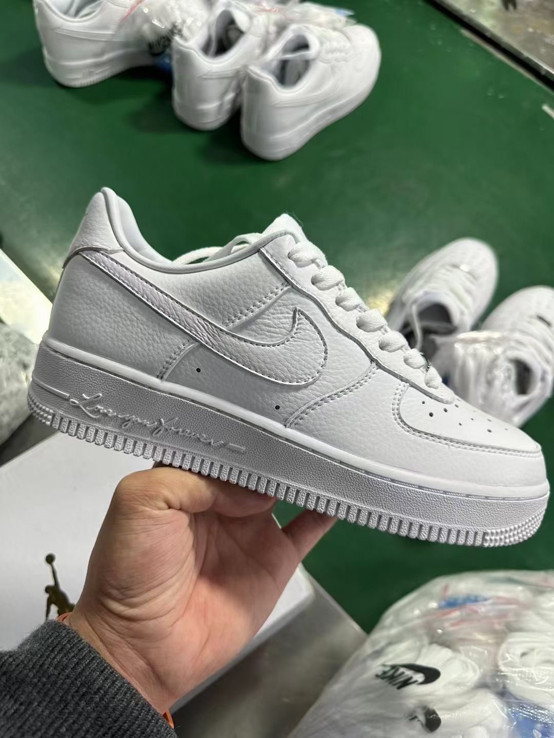 AF1Drake联名尺码36-46新货上架-NOCTAxNKAirForce1Low“Certified