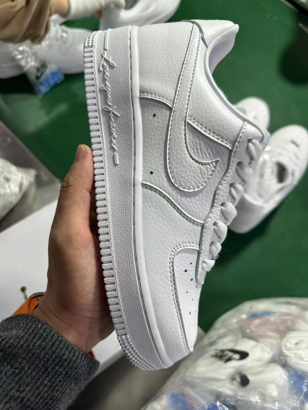 AF1Drake联名尺码36-46新货上架-NOCTAxNKAirForce1Low“Certified