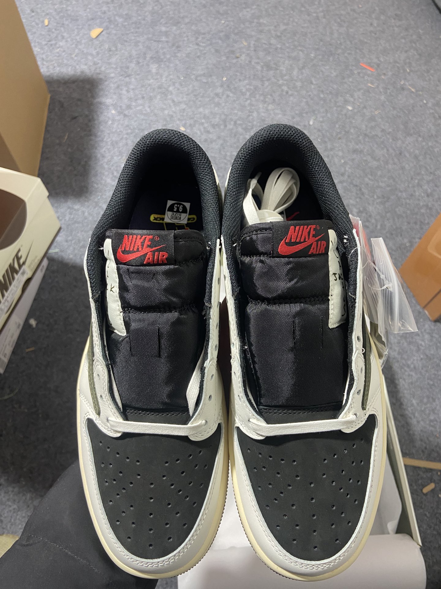 AJLow橄榄绿尺码36-47.5总裁R版出品-TravisScottxAirJordan1LowOGW