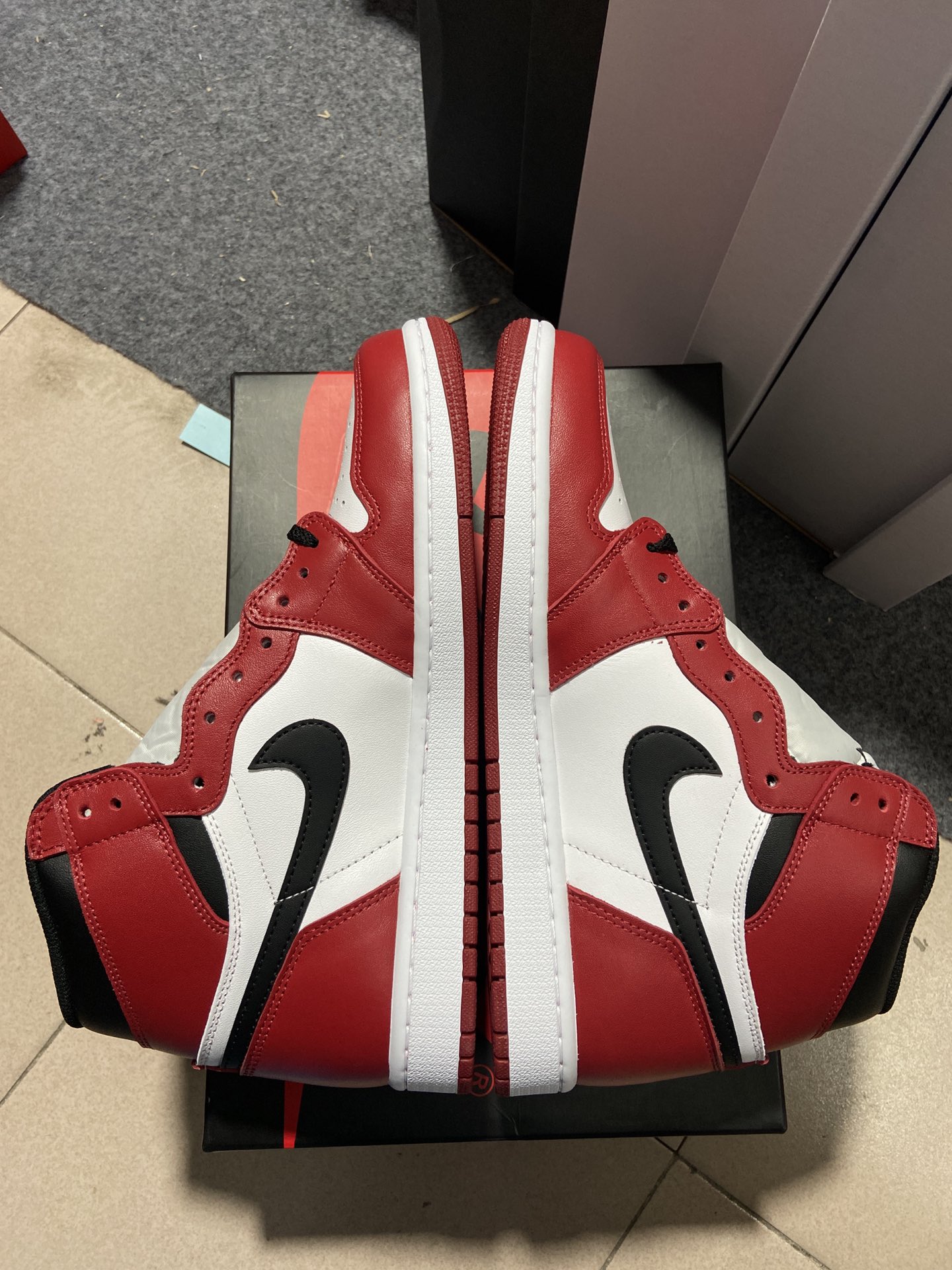 AJ1芝加哥尺码36-47.5F版纯原版-AirJordan1HighOG“Chicago”芝加哥白红5