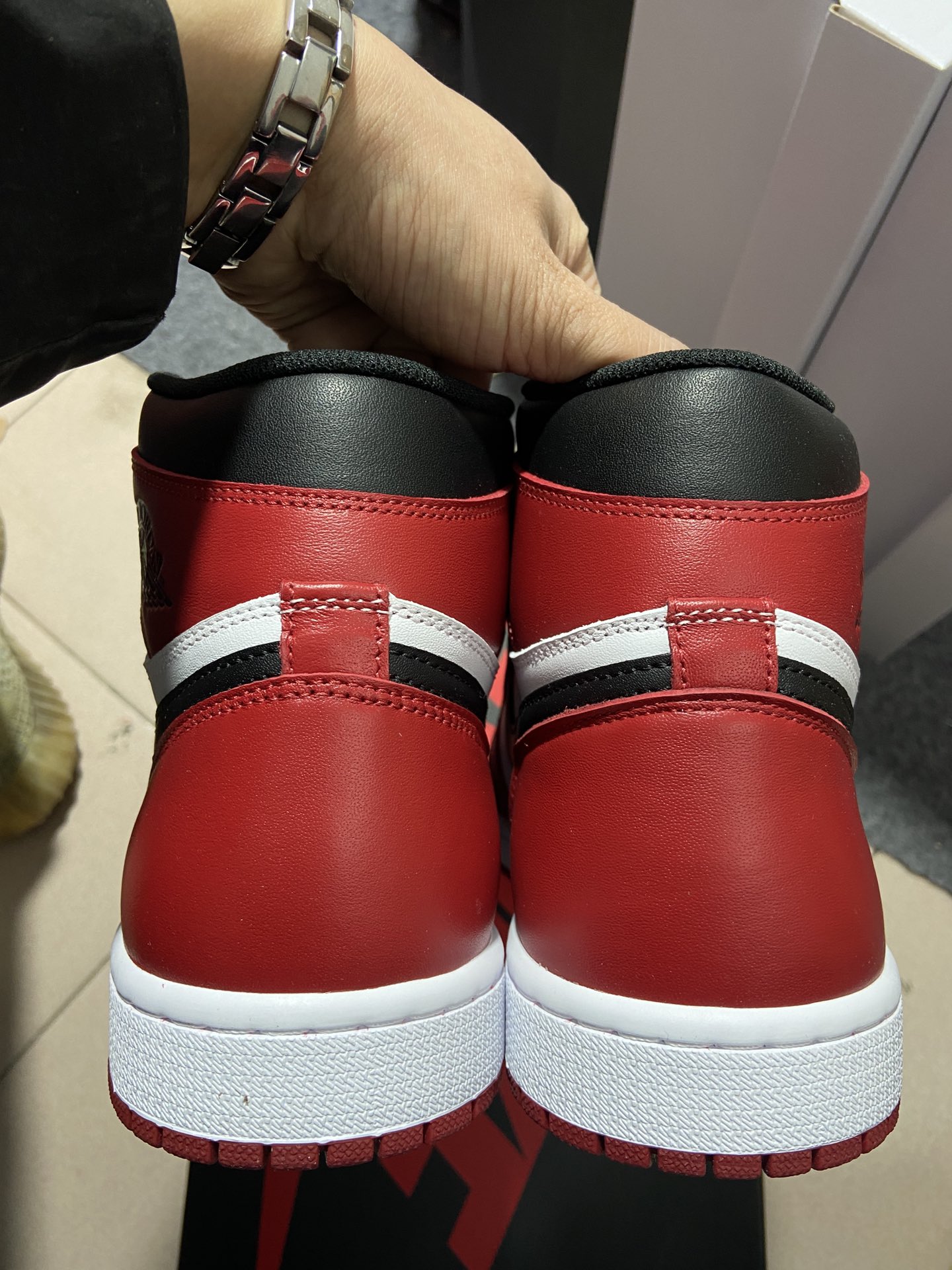 AJ1芝加哥尺码36-47.5F版纯原版-AirJordan1HighOG“Chicago”芝加哥白红5