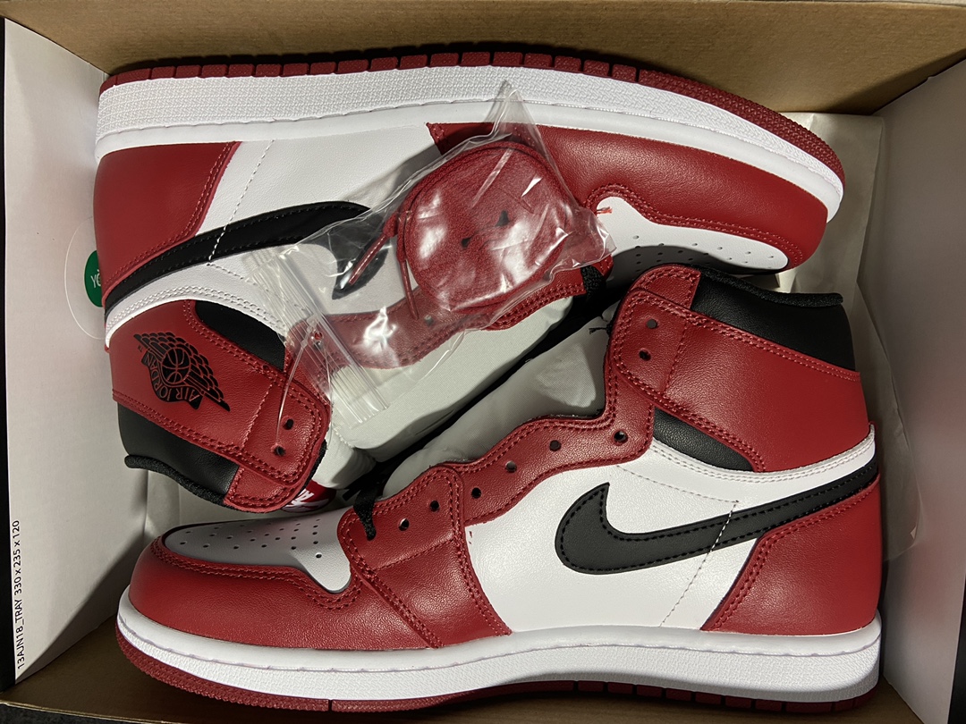 AJ1芝加哥尺码36-47.5F版纯原版-AirJordan1HighOG“Chicago”芝加哥白红5