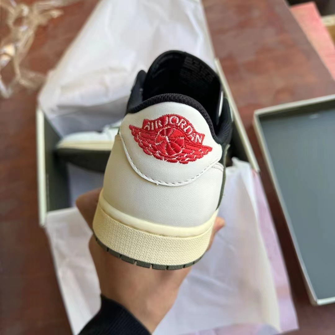 AJ1Low橄榄绿鞋码40-47.5纯原福利特价-TravisScottxAirJordan1LowOG