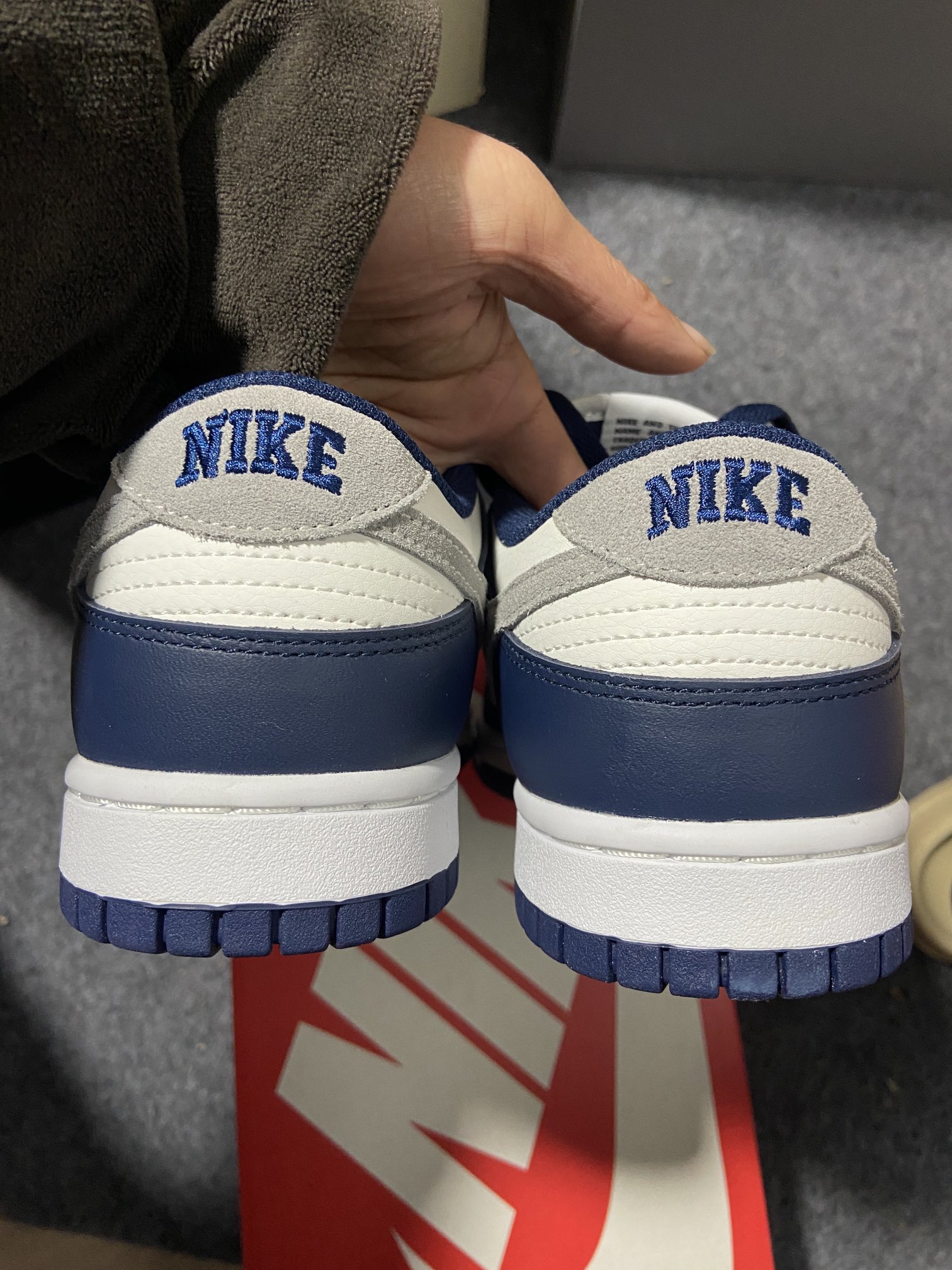 福利特价NikeDunkLow蓝白纯原生产线出品原厂织唛标一致匹配原版全市场唯一正确鞋带绑法原楦原纸板开