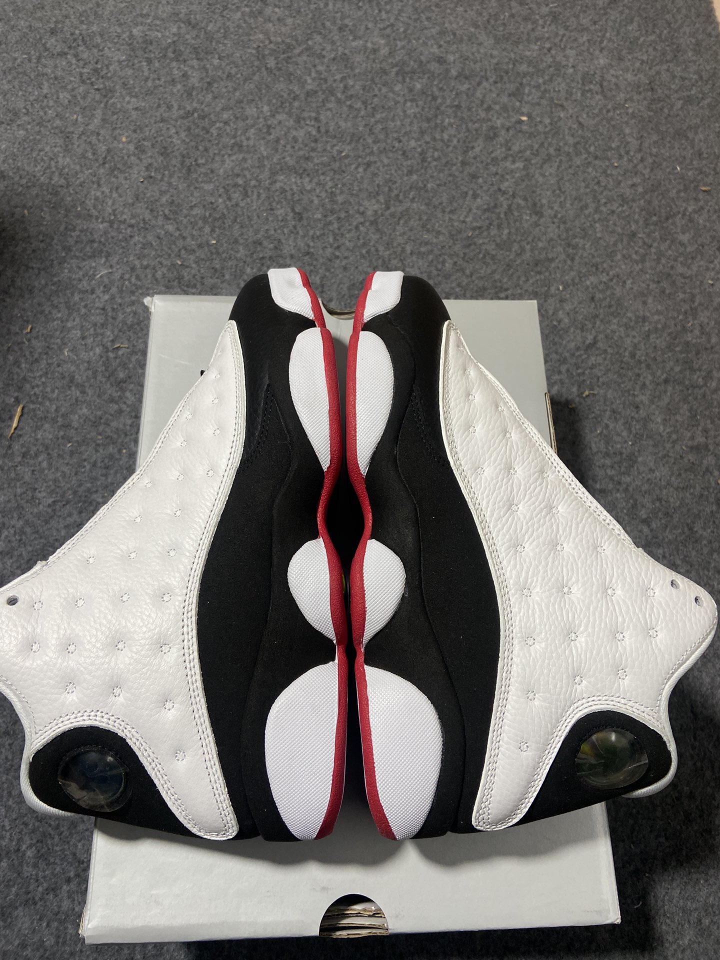 aj13熊猫尺码40-47.5AirJordan13AJ13黑白熊猫18年复刻414571-104