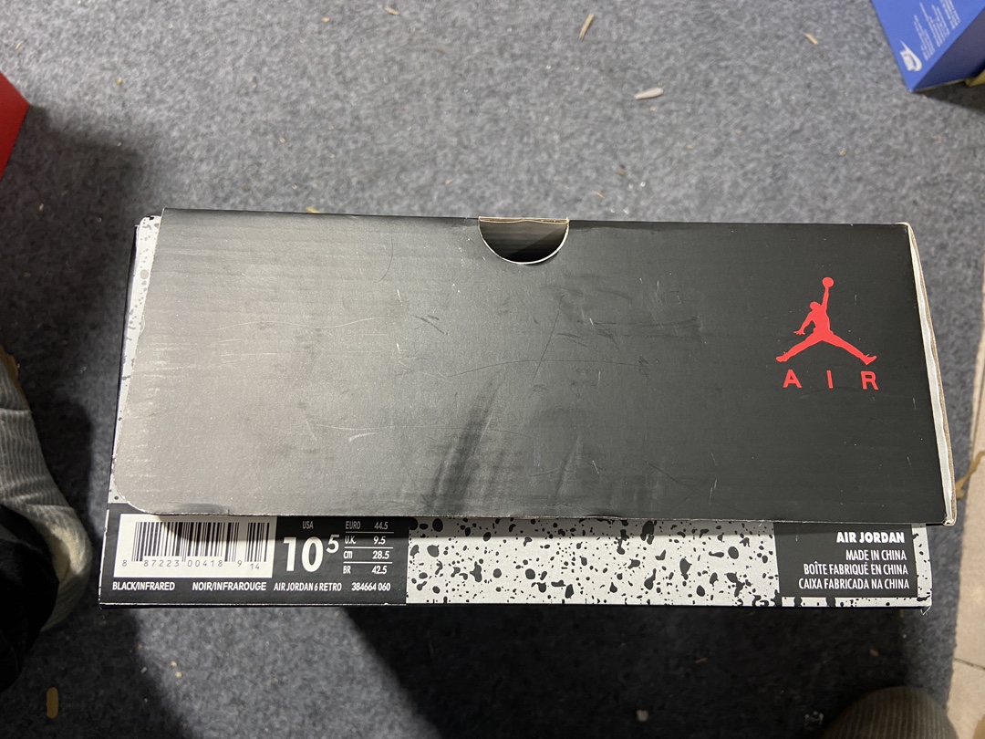 AJ6黑红尺码40-47.5总裁版Y3清远出品-AirJordan6InfraredAJ6黑红乔6黑红外