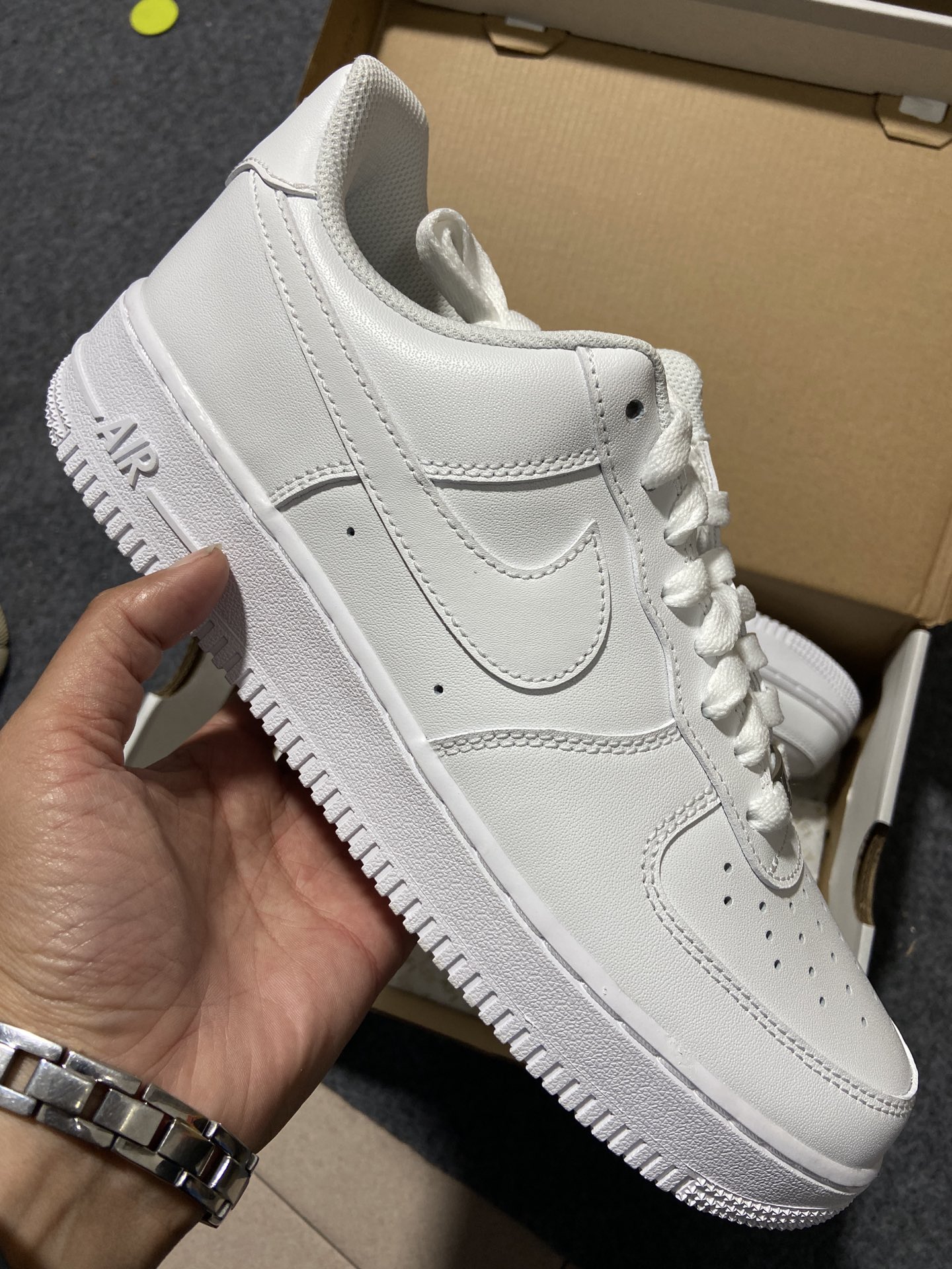 AF1全白闪电尺码:35.5-46超级性价比-AirForce1Low07AF1全白闪电CW2288-1