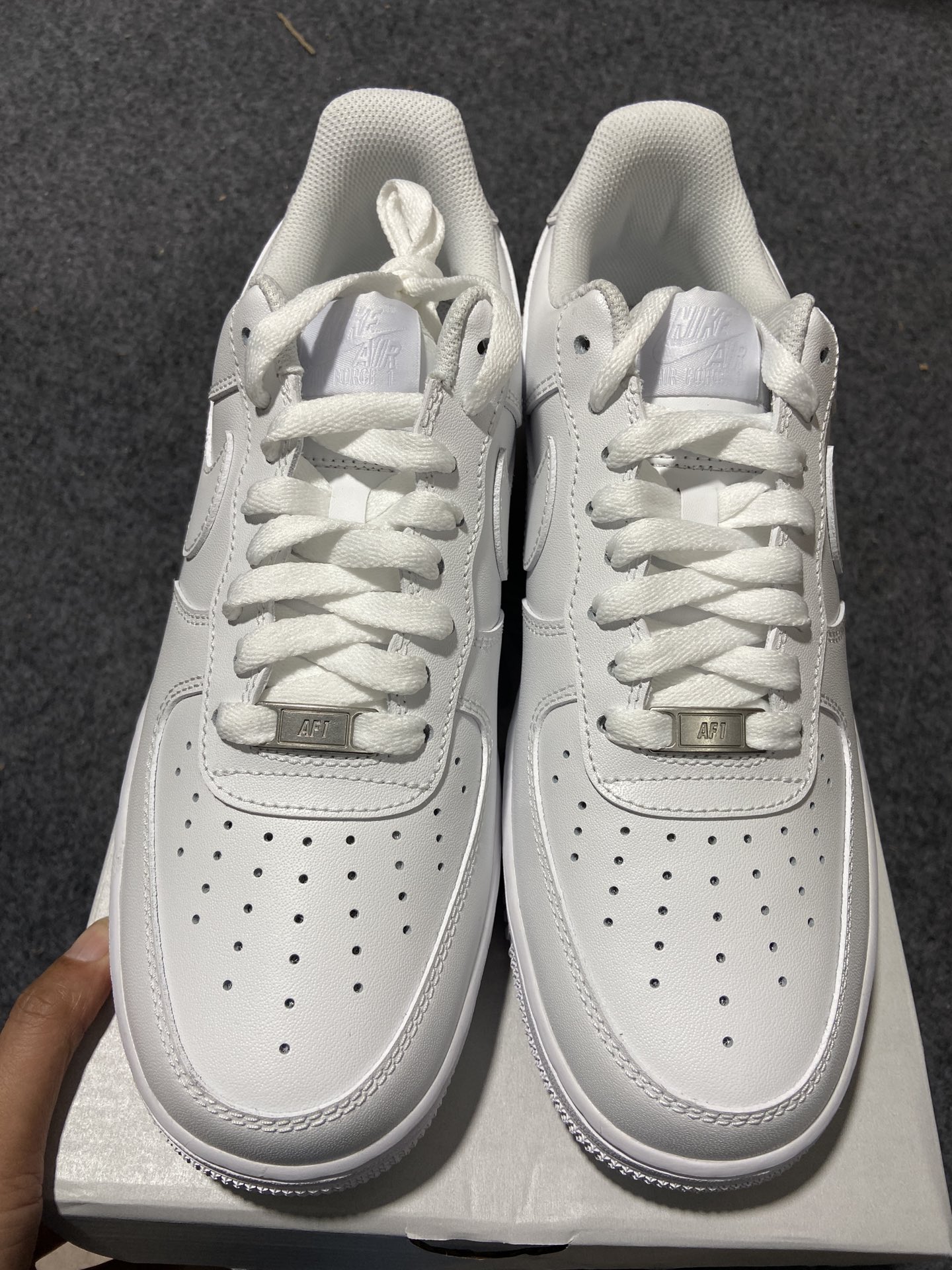 AF1全白闪电尺码:35.5-46超级性价比-AirForce1Low07AF1全白闪电CW2288-1