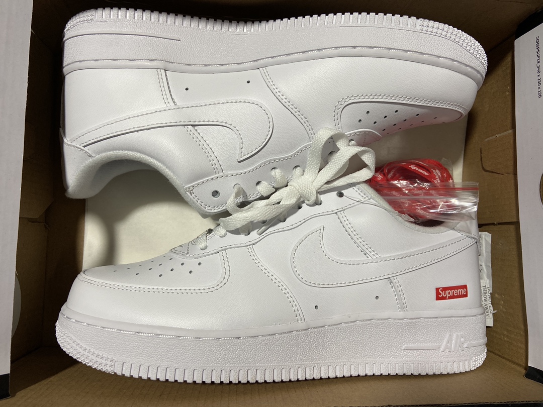 Supreme白红尺码:35.5-47.5纯原出品-SupremeXNKAIRForce1Low空军一号