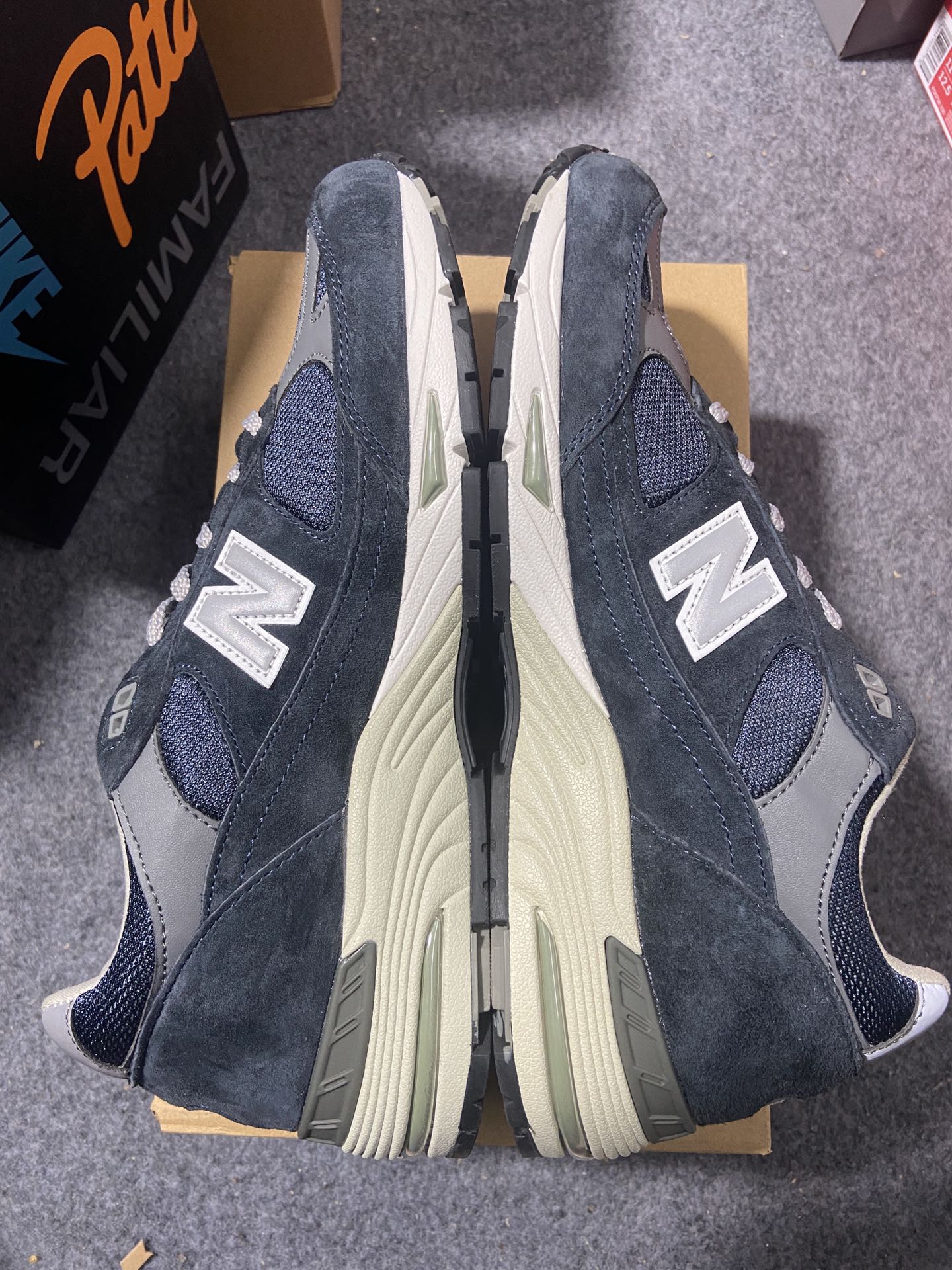 M991海军蓝尺码:36-46.5纯原-NewBalanceNB991海军蓝M991NV