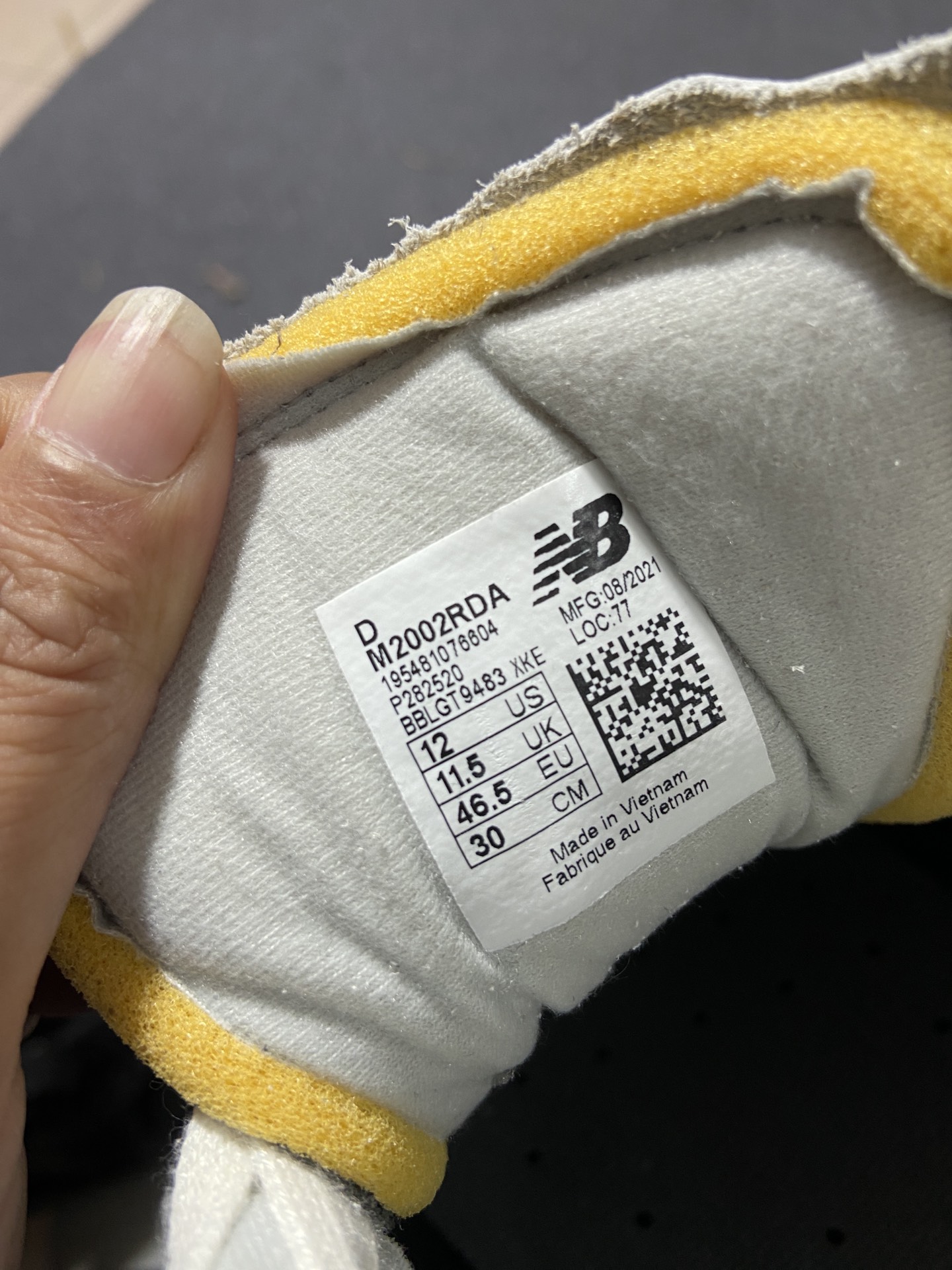 NB2002R云雨灰尺码36-47纯原版️NewBalance2002RProtectionPack云雨