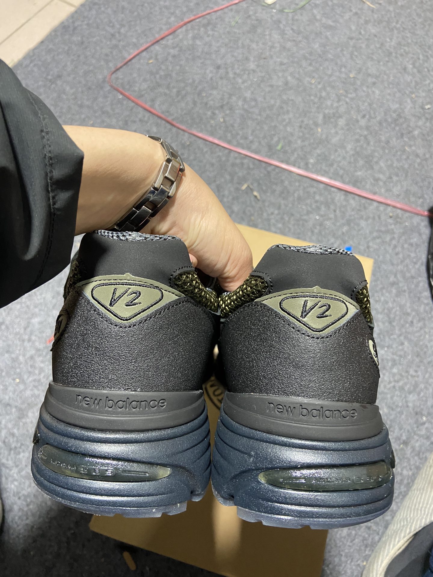 NB991黑橄榄绿尺码36-46.5纯原️STONEISLANDxNewBalanceNB991石头岛联