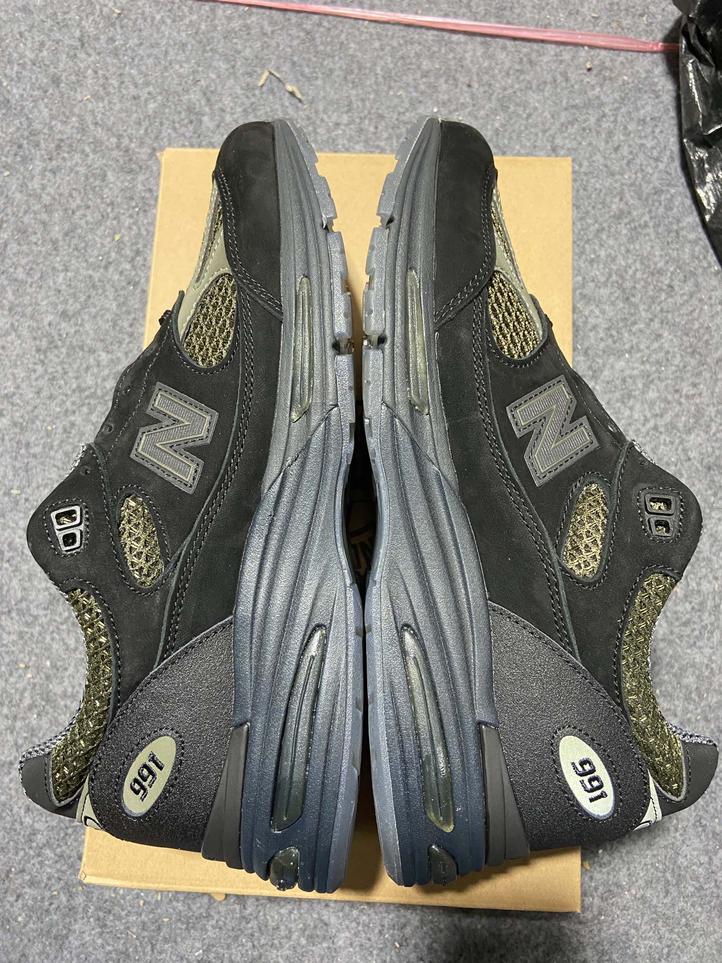 NB991黑橄榄绿尺码36-46.5纯原️STONEISLANDxNewBalanceNB991石头岛联