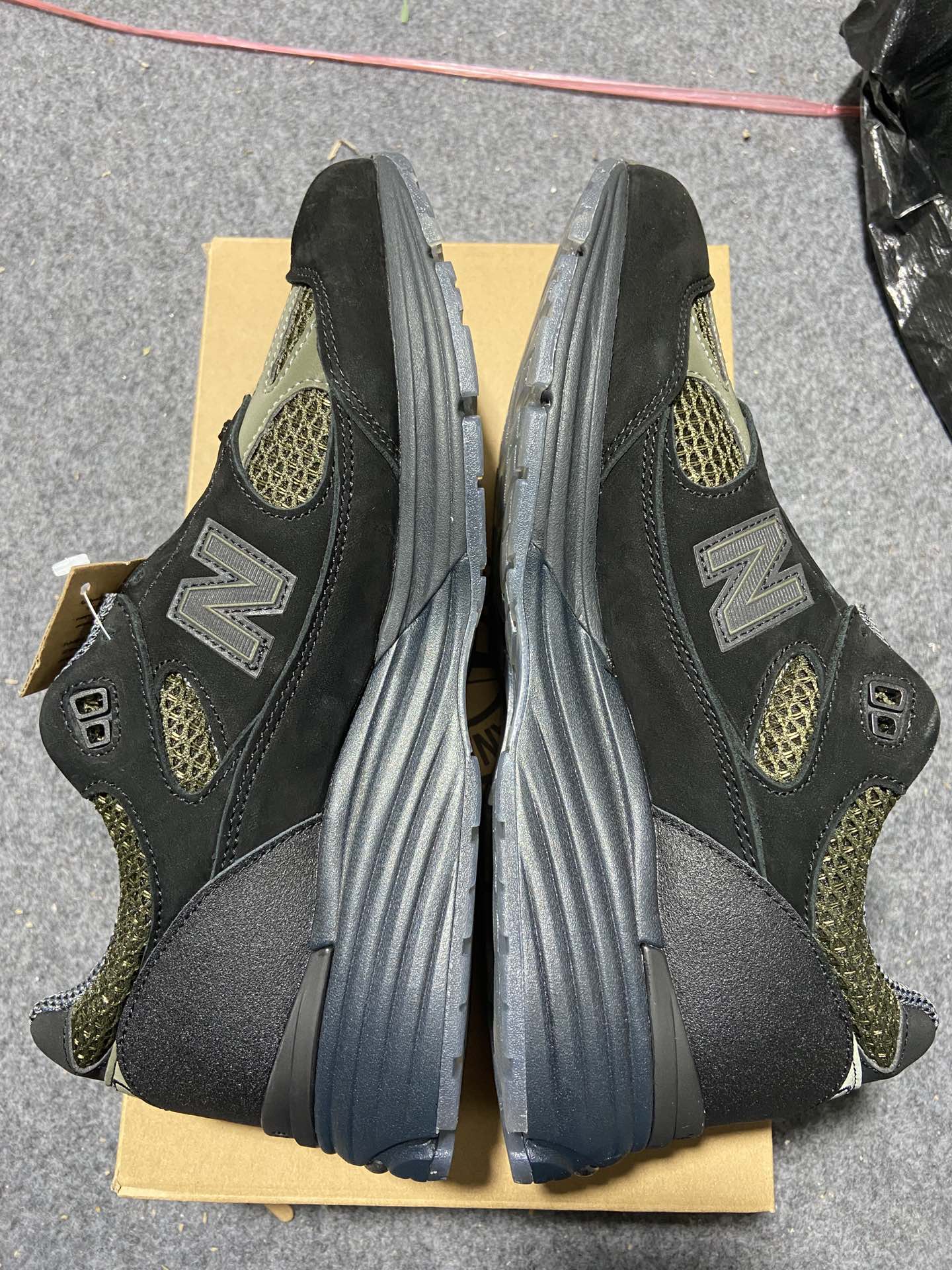 NB991黑橄榄绿尺码36-46.5纯原️STONEISLANDxNewBalanceNB991石头岛联