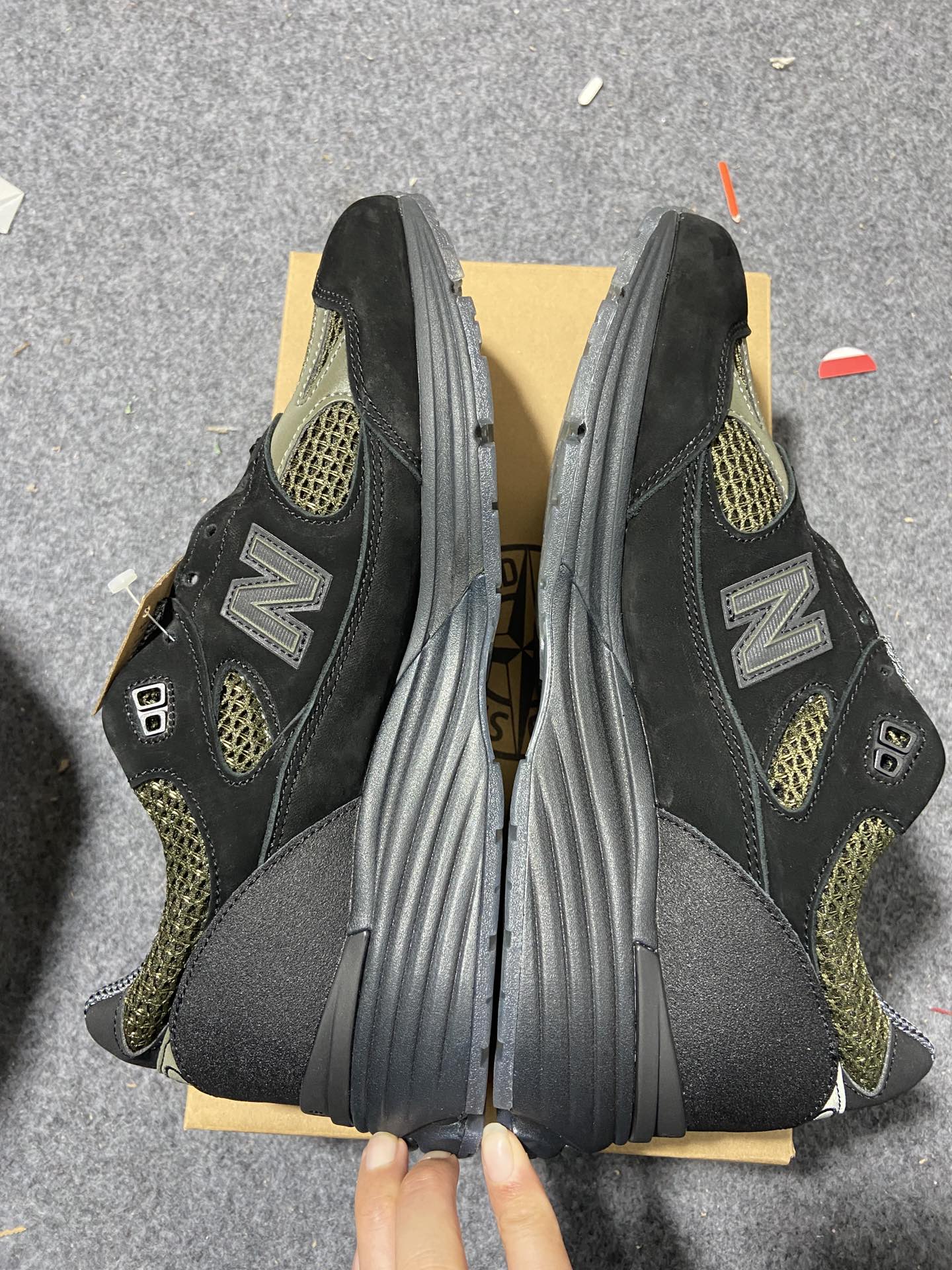 45码NB991黑橄榄绿尺码36-46.5纯原️STONEISLANDxNewBalanceNB991石