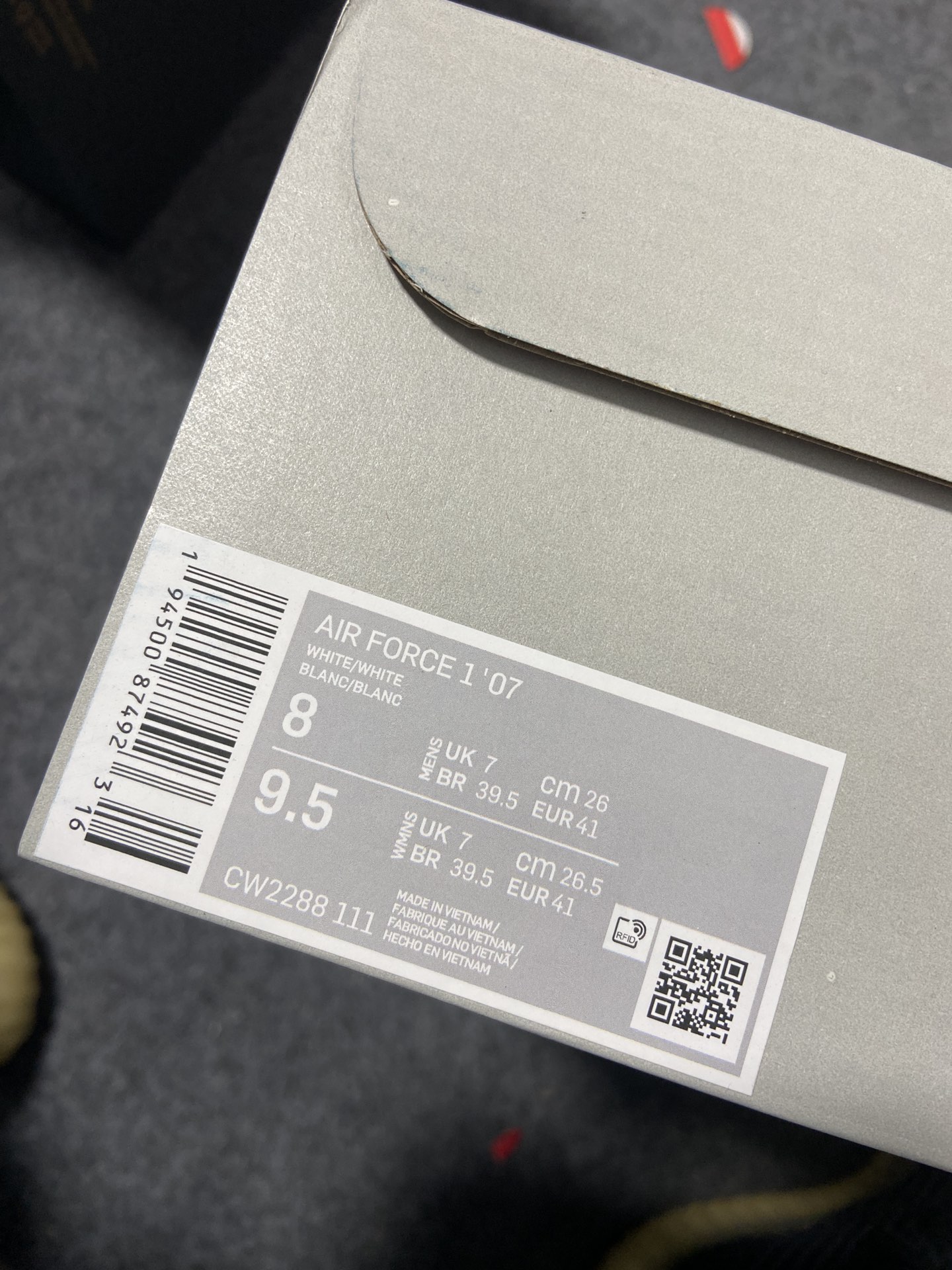 AF1纯白空军尺码35.5-47.5总裁R出品-AiRForce1纯白空军低帮男码货号CW2288-11