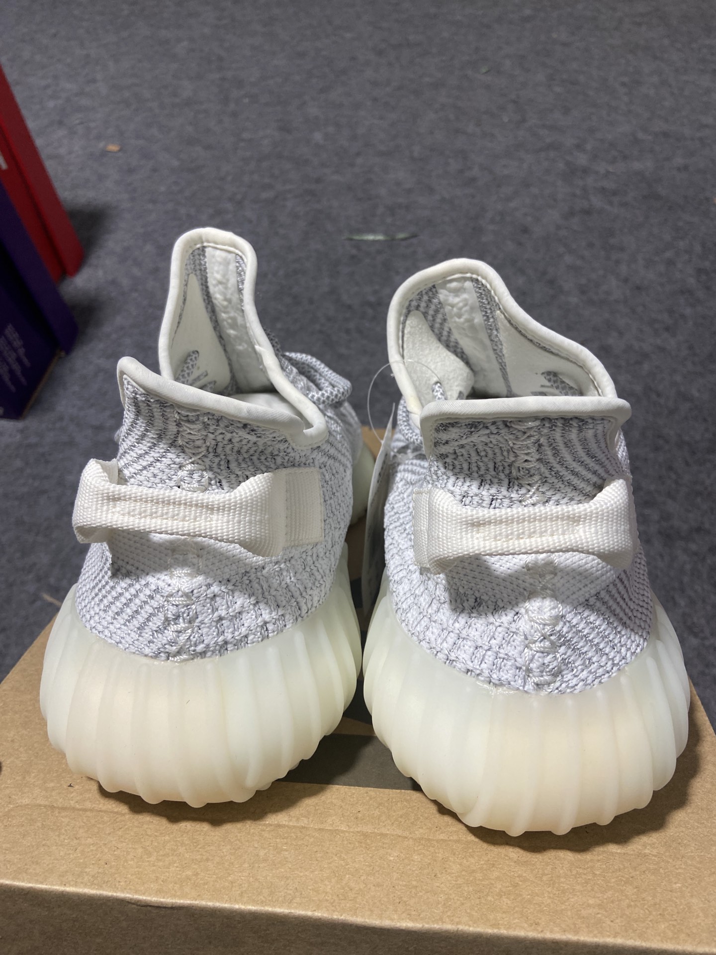 Yeezy白满天星尺码36-50偏小0.5纯原出品-YeezyBoost350V2Static白满天星E