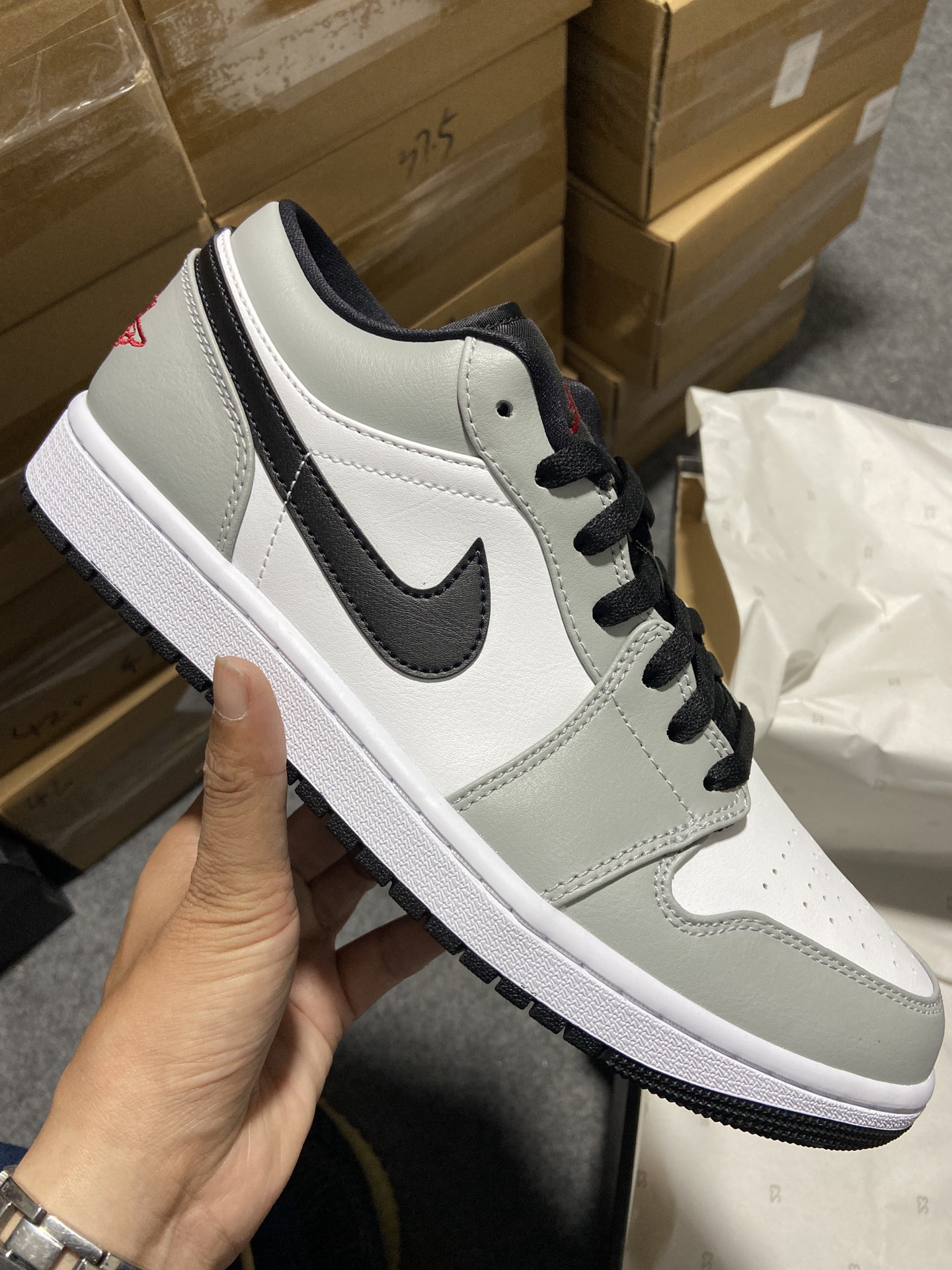 AJ1LOW低帮烟灰39-44.5外贸福利特价-AirJordan1LowAJ1LOW低帮烟灰过验版55