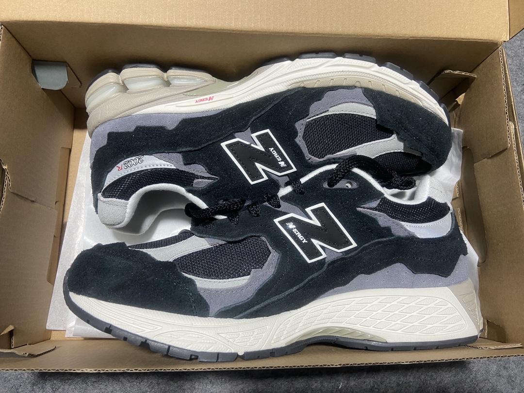 纯原新百伦NBNewBalanceM2002RDJNB1906黑灰色原楦原纸板原厂数据开发打造完美鞋型组