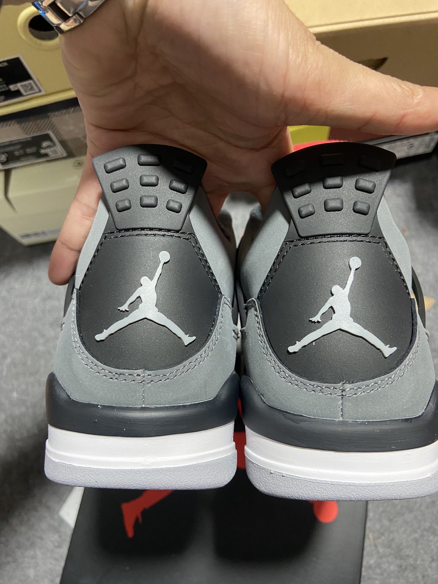 AirJordan4InfraredAJ4黑灰红红外线篮球鞋DH6927-061408452-061尺码