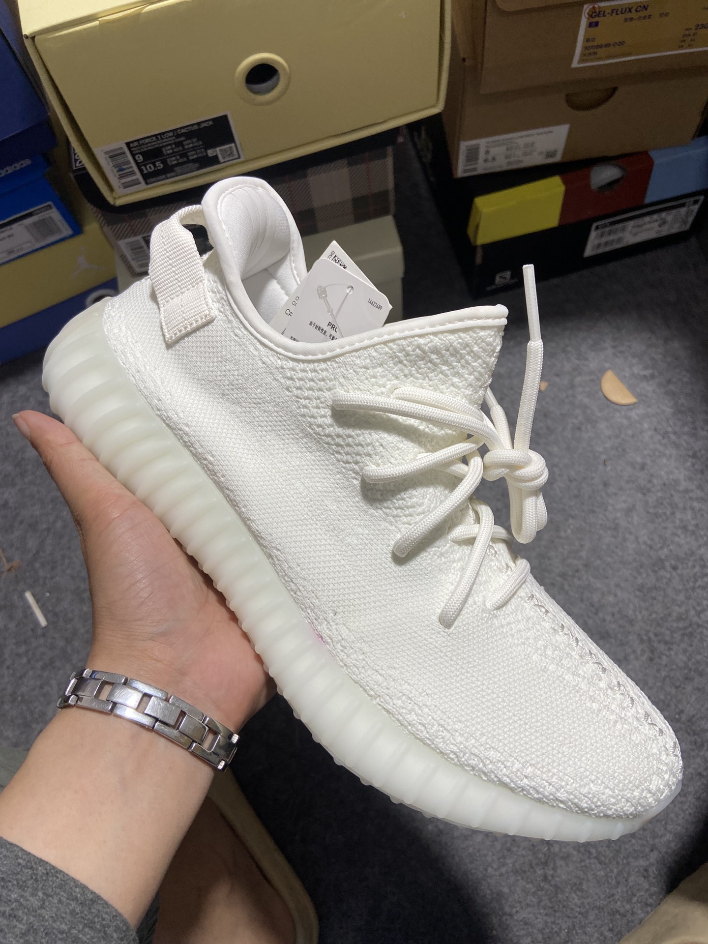 Yeezy350V2纯白尺码36-48偏小半码纯原版出品-YeezyBoost350V2TripleWh