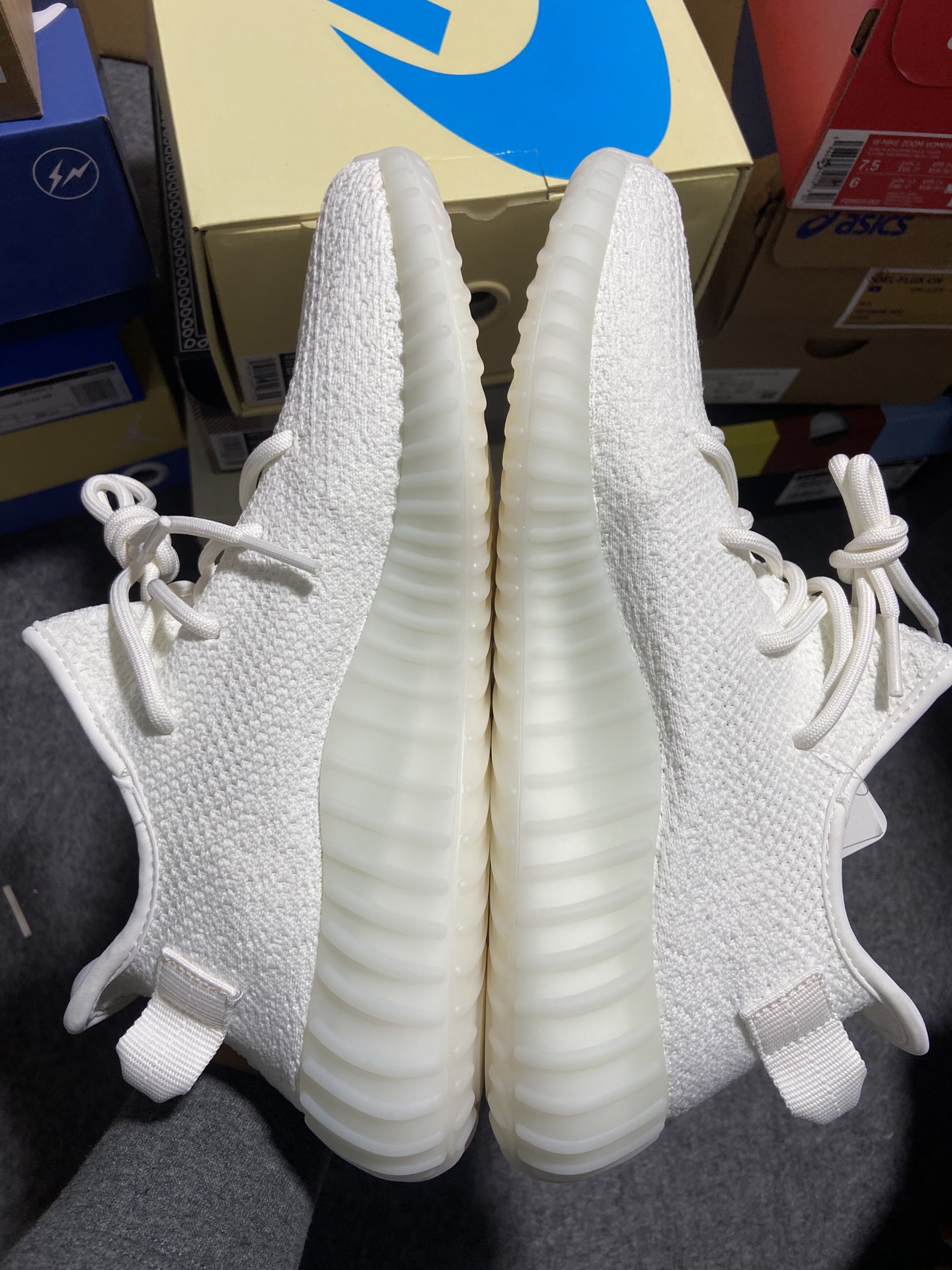 Yeezy350V2纯白尺码36-48偏小半码纯原版出品-YeezyBoost350V2TripleWh