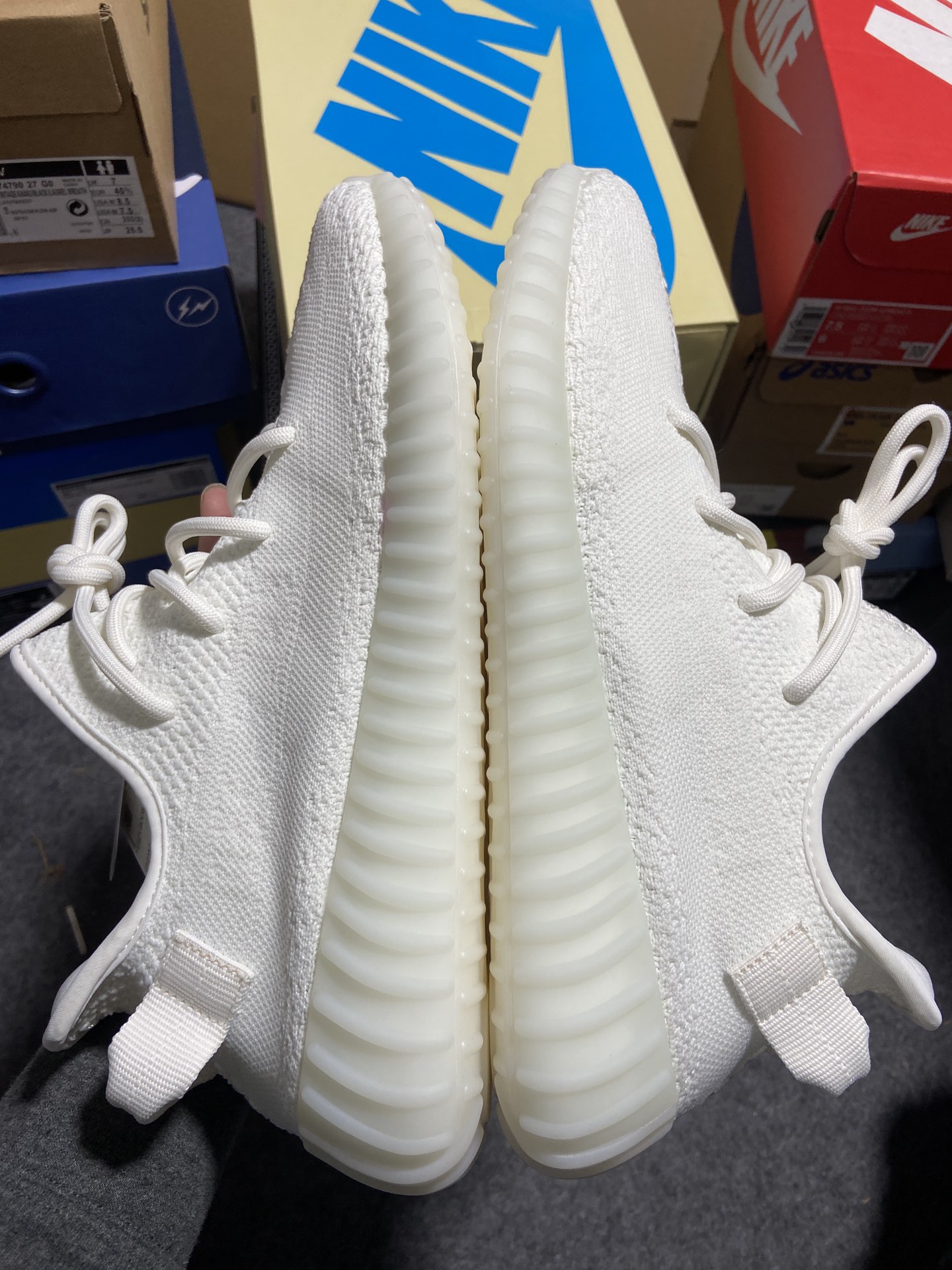 Yeezy350V2纯白尺码36-48偏小半码纯原版出品-YeezyBoost350V2TripleWh