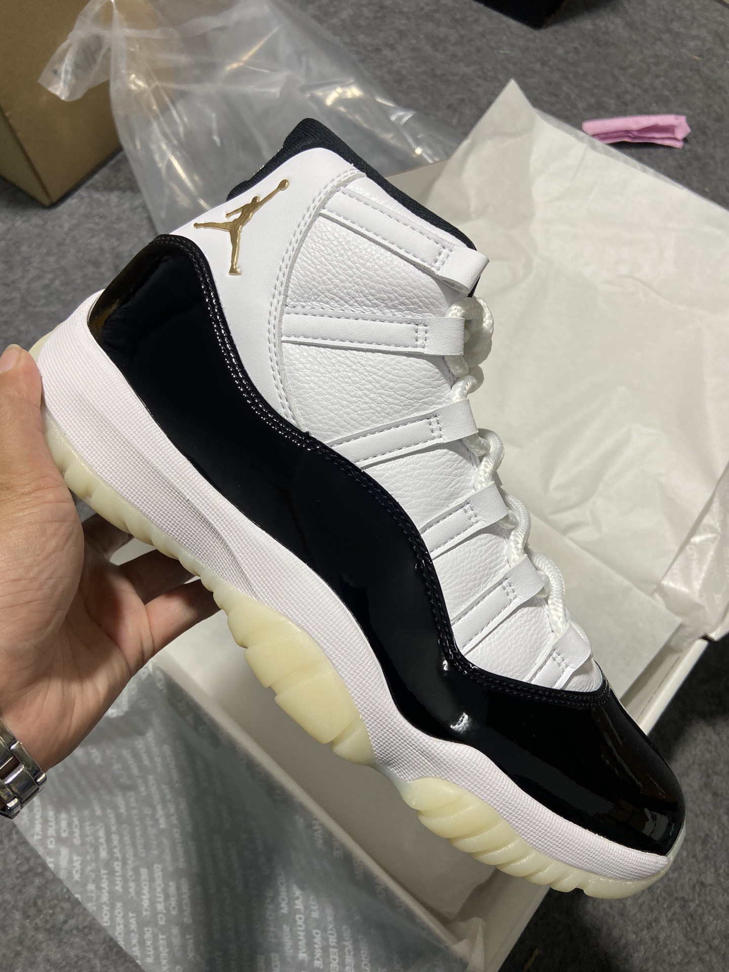 aj11金砖LNM批次尺码40.5-49.5福利特价纯原版-45.5AirJordan11DMPAJ11