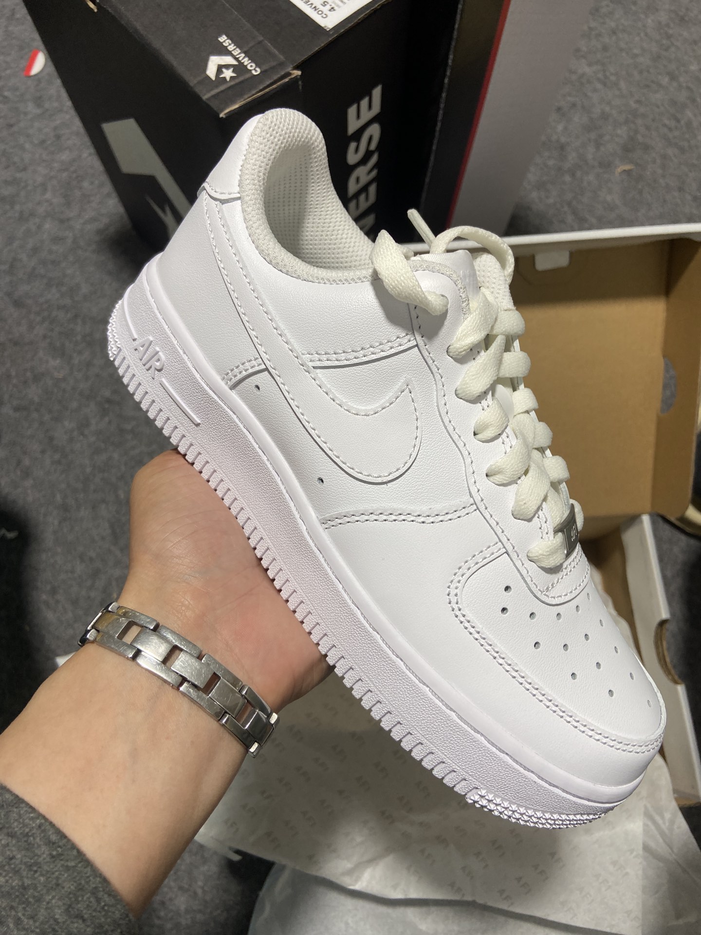 AF1纯白空军尺码35.5-47.5外贸-AiRForce1纯白空军低帮男码货号CW2288-111女码