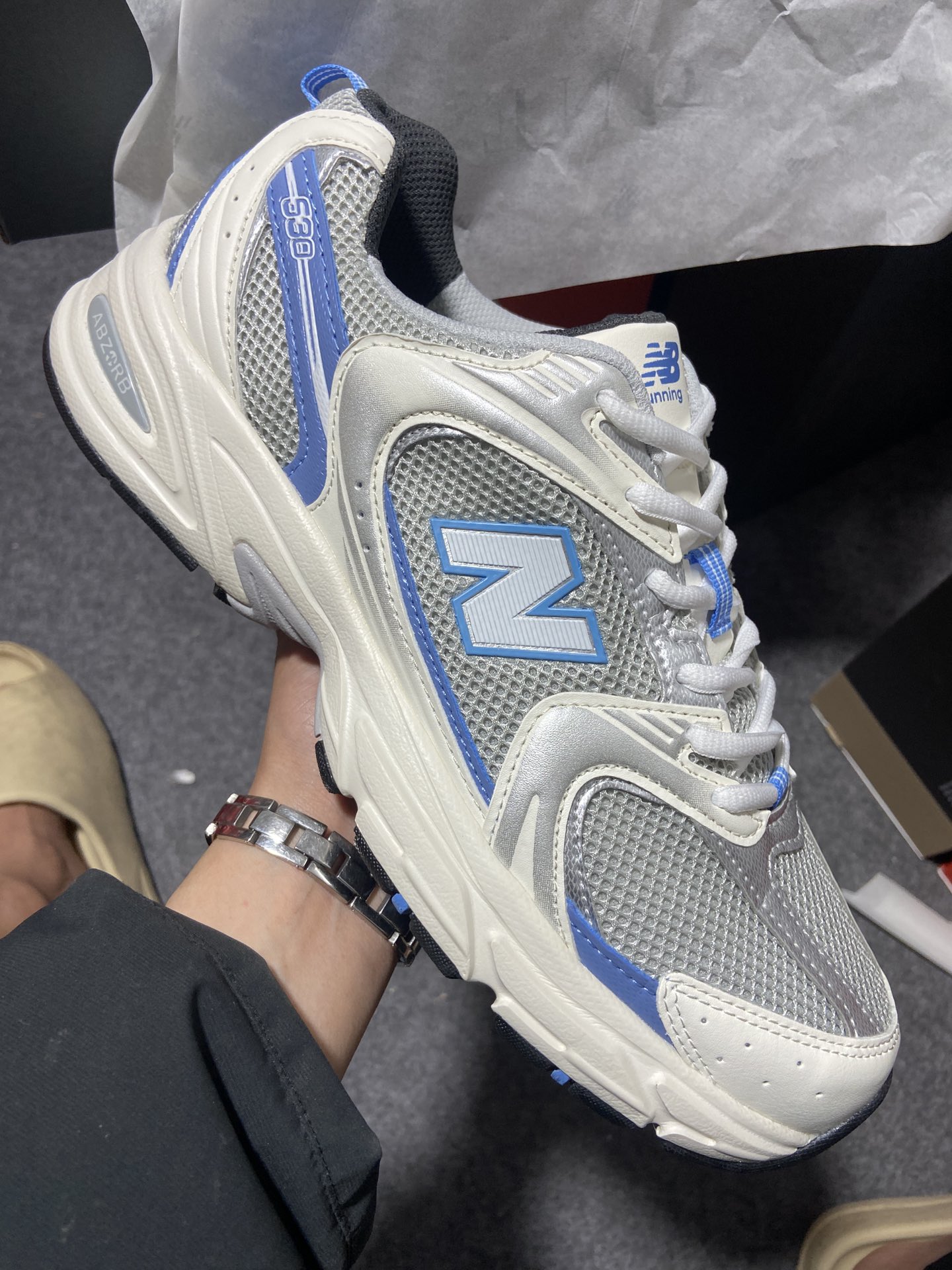 NB530钢蓝鞋码36-45总裁R版出品-NewBalance530钢蓝MR530KCYZ002