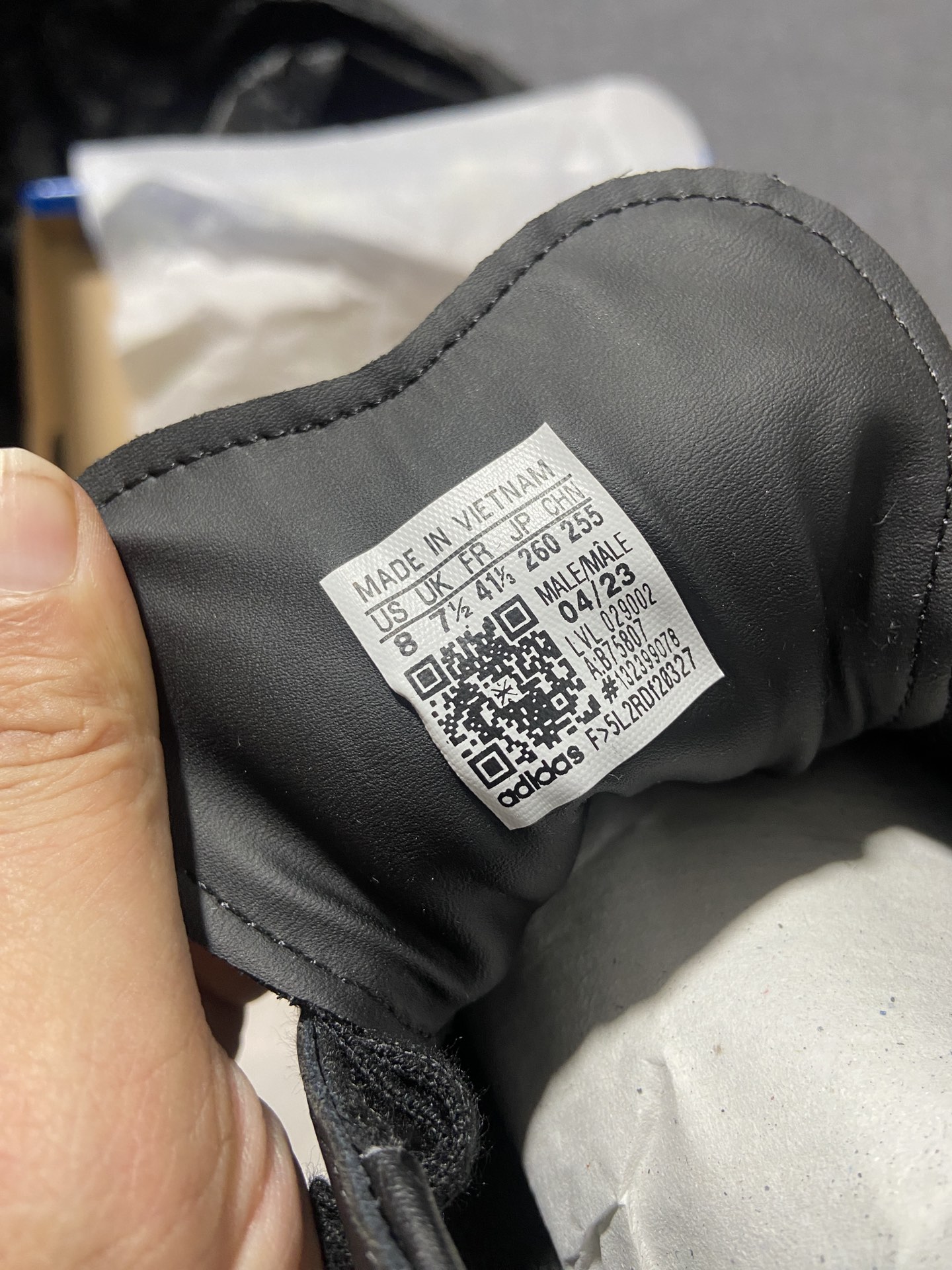 Originals鞋码36-45纯原出品-SambaOG黑白B75807YZ003