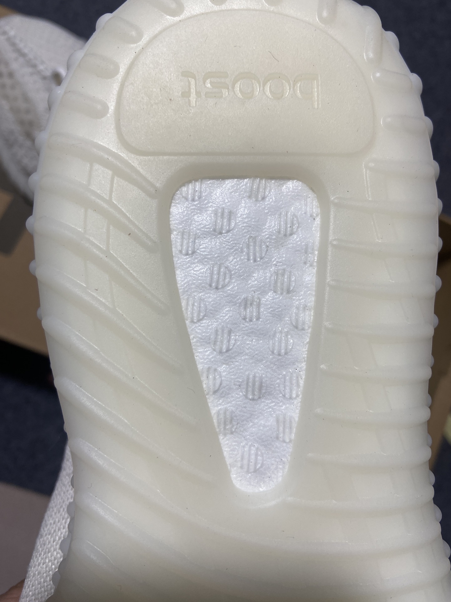 Yeezy350纯白侧透鞋码36-48纯原-巴斯夫-YeezyBoost350V2“PureOat”纯白