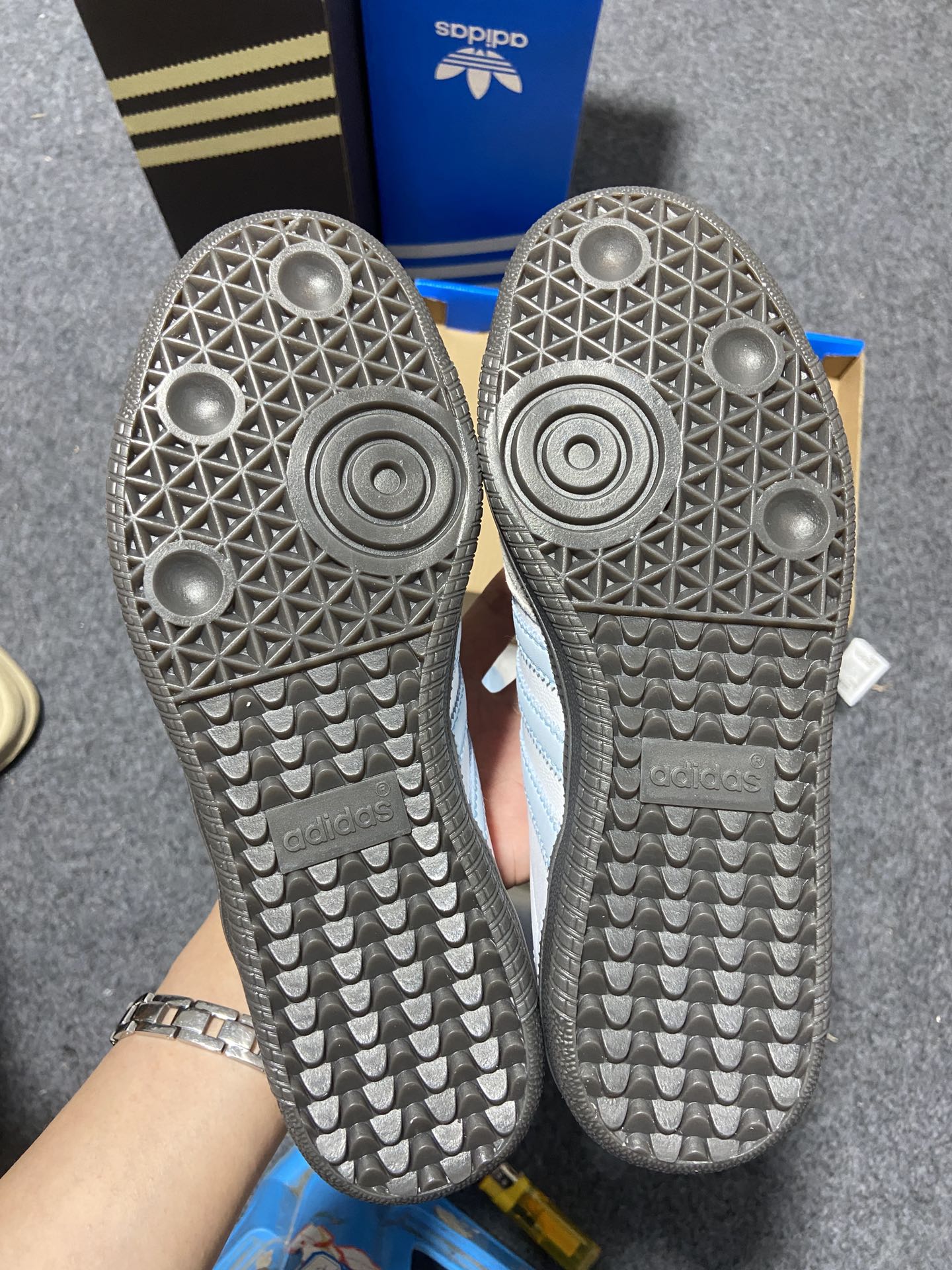 Originals鞋码36-45纯原出品-SambaOG白蓝ID2055