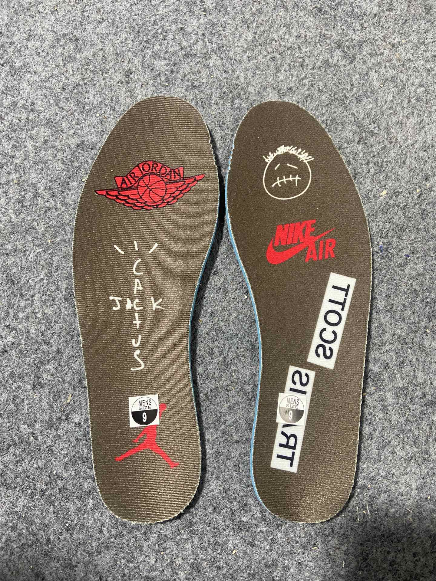 AJ1LowGS白棕倒钩鞋码36-47.5总裁R版出品-TravisScottxAirJordan1Re