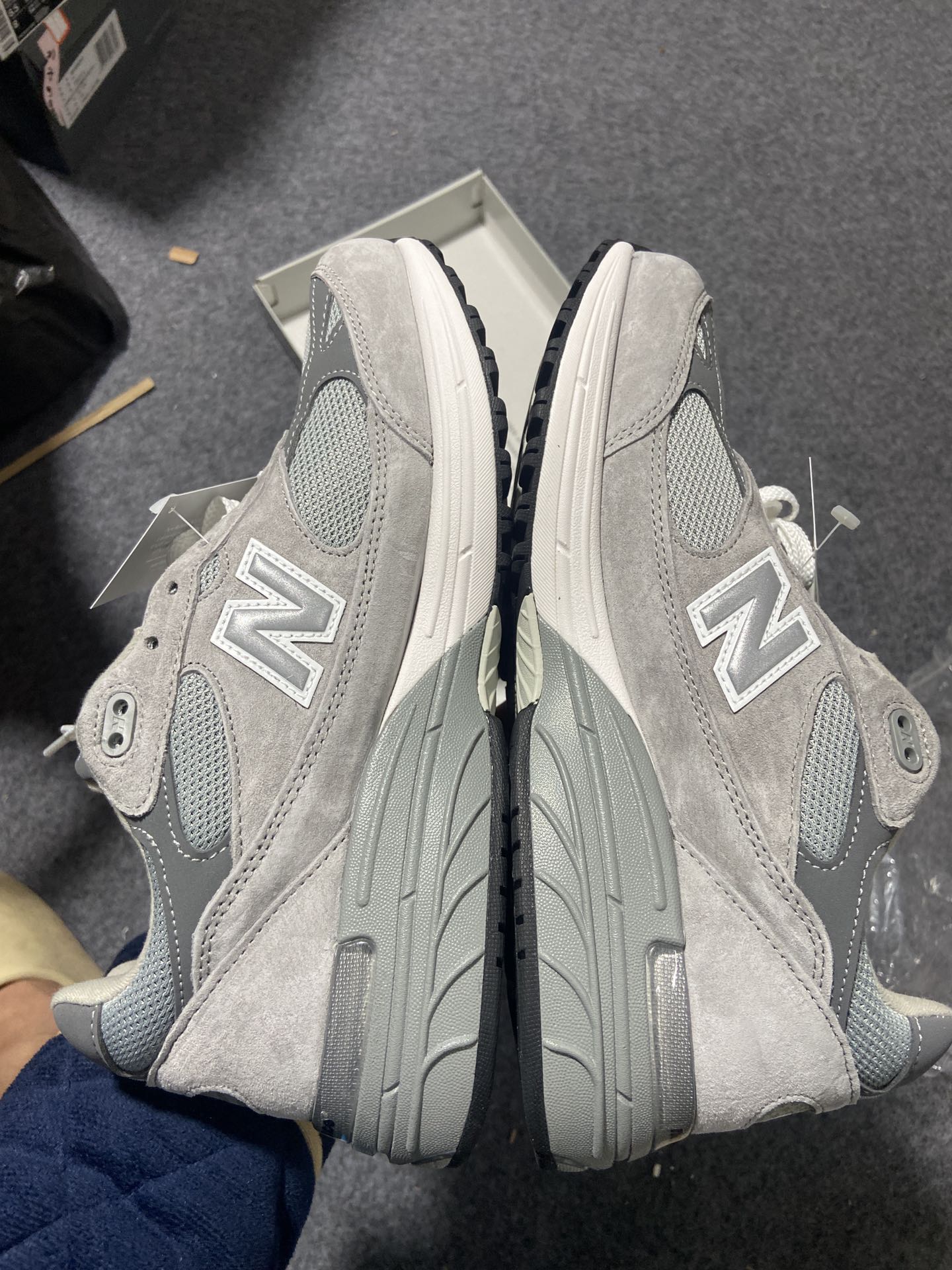 42NB993灰色尺码36-46.5总裁R版出品-NewBalance993系列灰色MR993GLYZ0