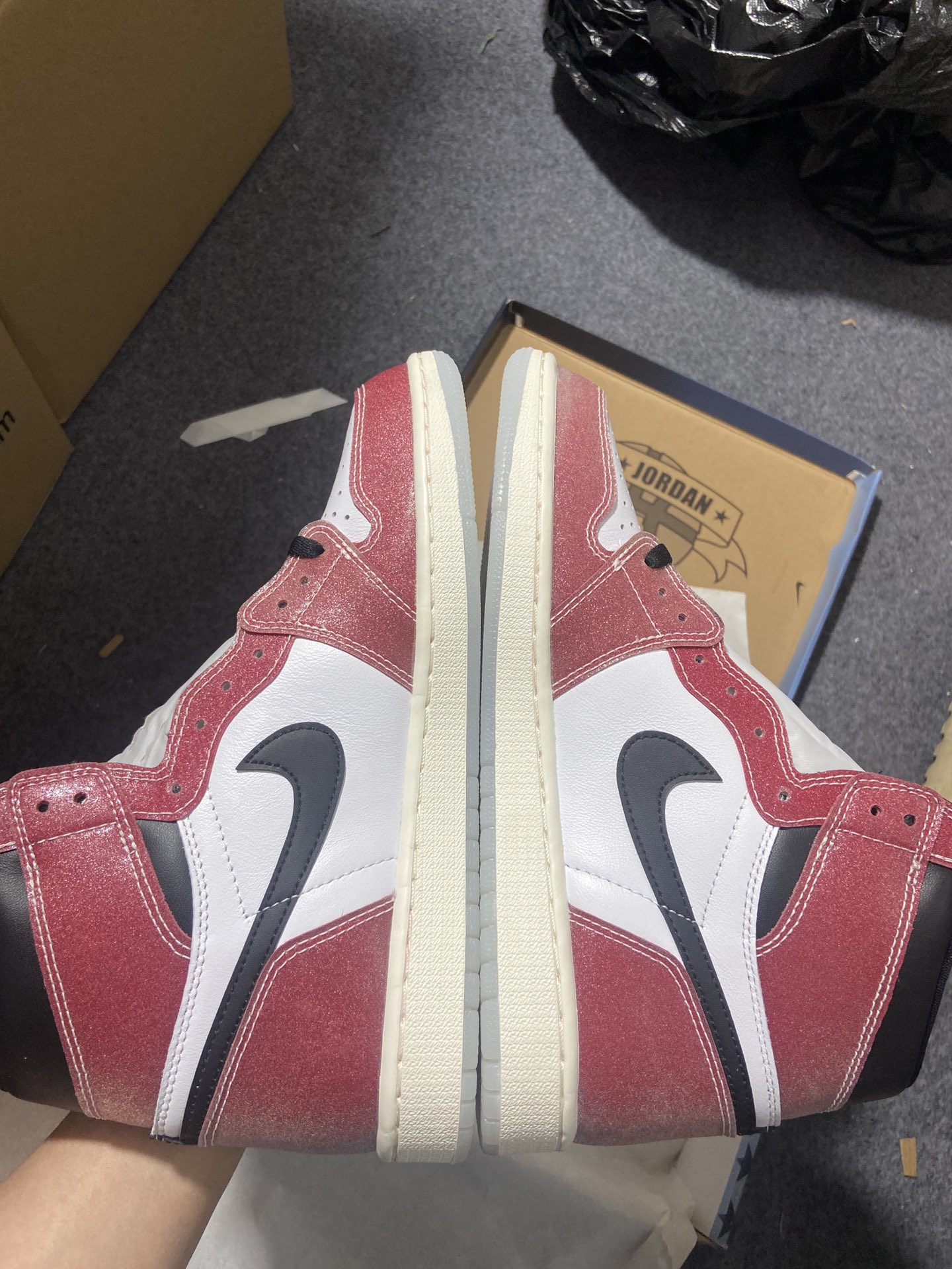 AJ1乔丹之子鞋码40-47.5纯原出品-AirJordan1AJ1TrophyRoomChicago白