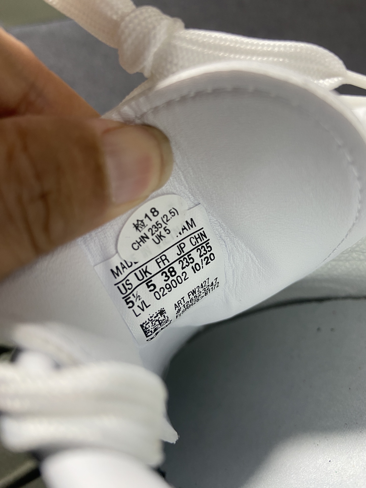 Originals鞋码36-45纯原出品-SambaVegan白黑灰钢印FW2427YZ023-5