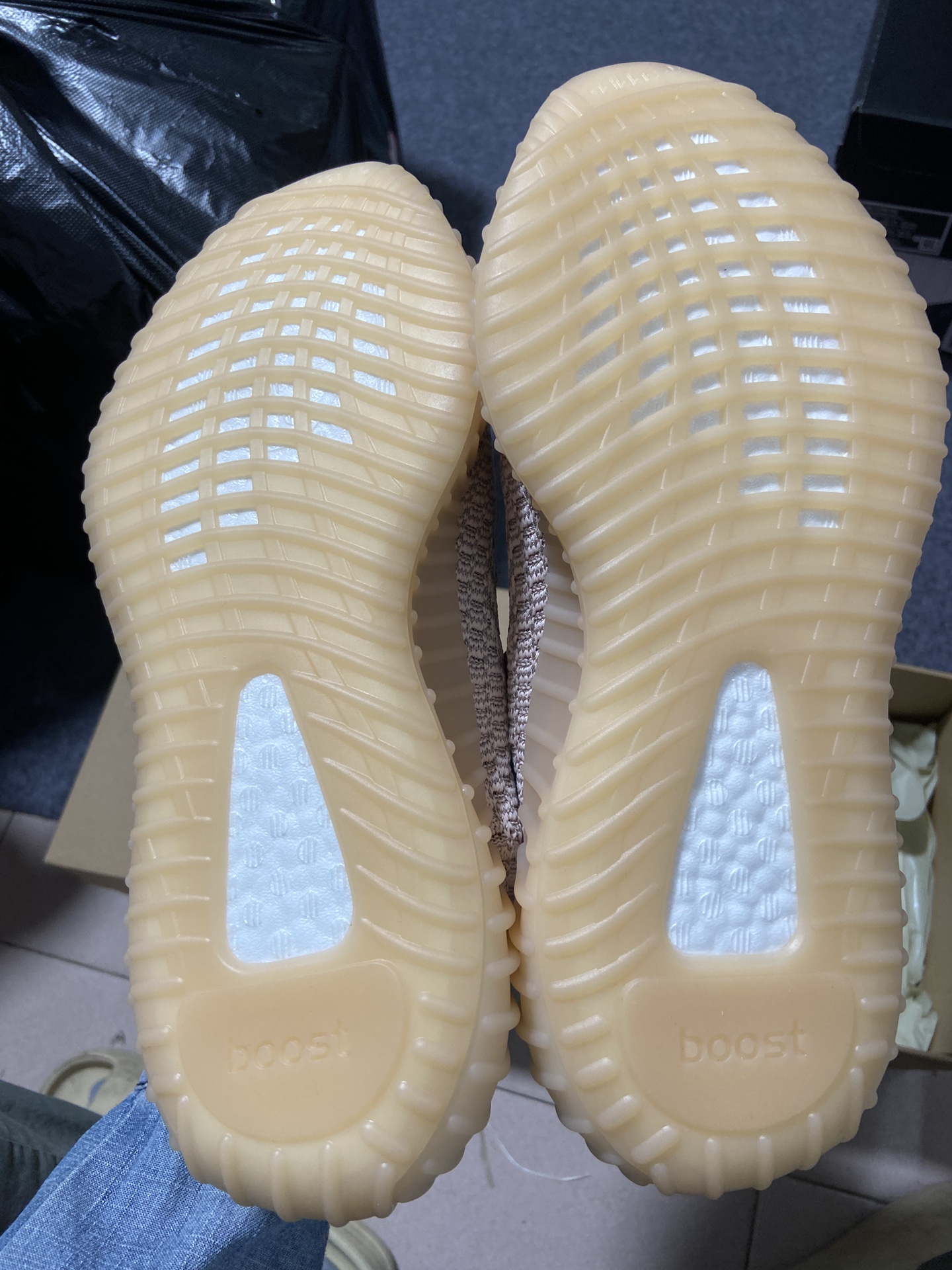 Yeezy350银粉满天星鞋码36-48偏小0.5总裁R版出品-YeezyBoost350V2SYNTR