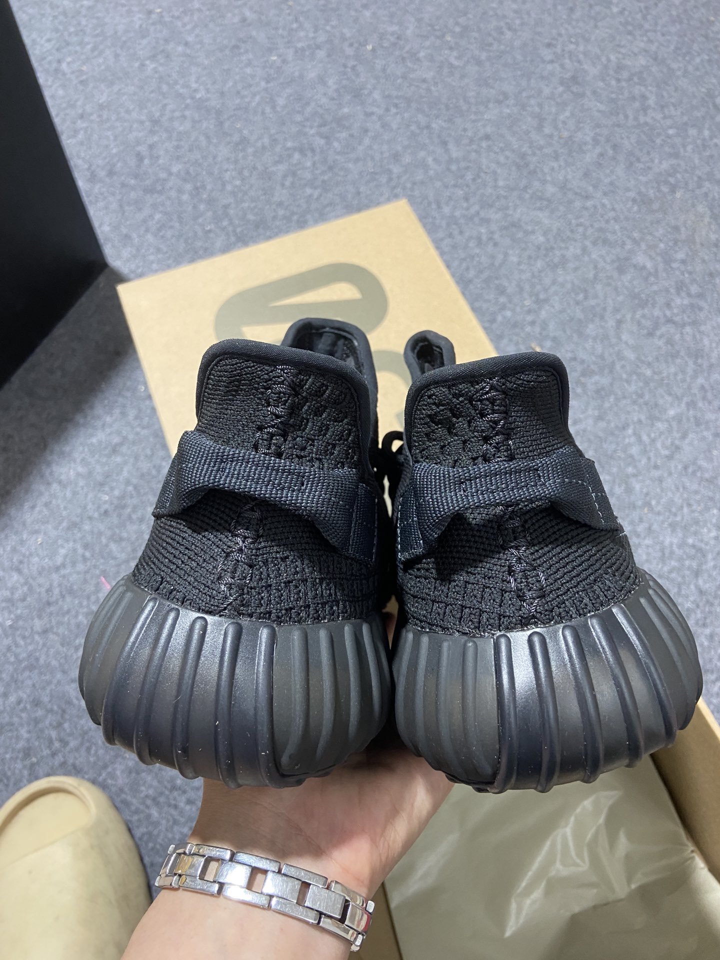 Yeezy玛瑙鞋码36-48纯原出品-巴斯夫-YeezyBoost350V2“Onyx”黑武士玛瑙HQ4