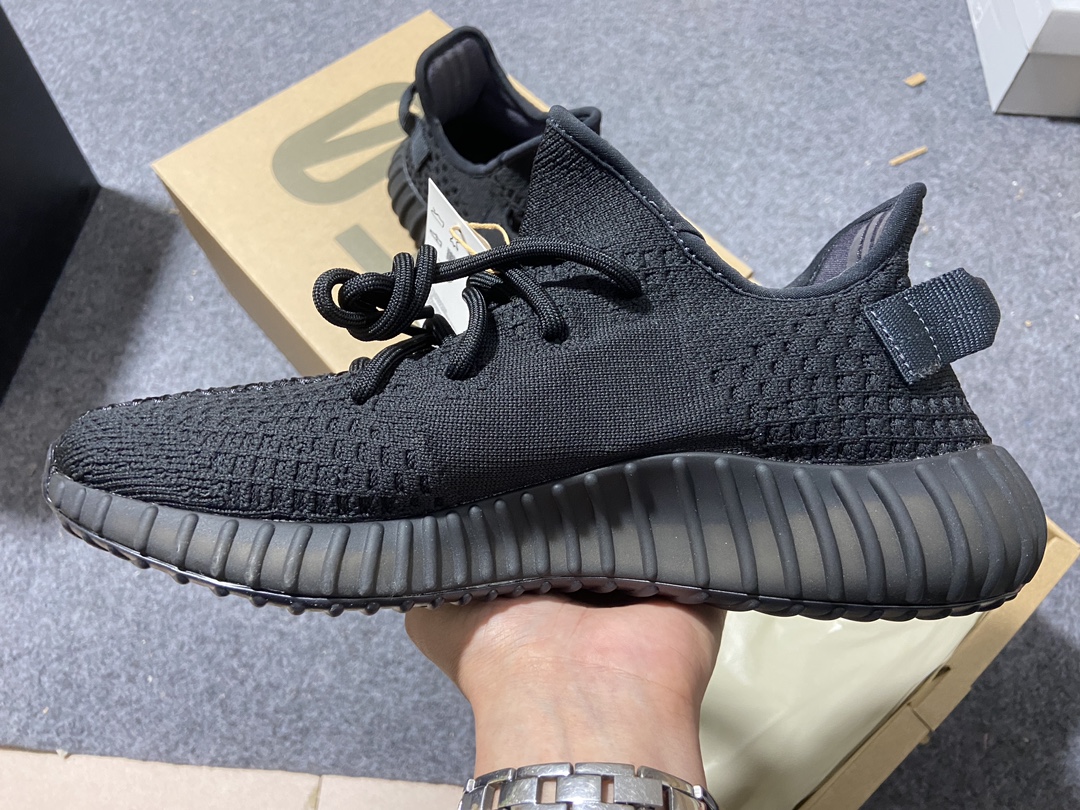 Yeezy玛瑙鞋码36-48纯原出品-巴斯夫-YeezyBoost350V2“Onyx”黑武士玛瑙HQ4