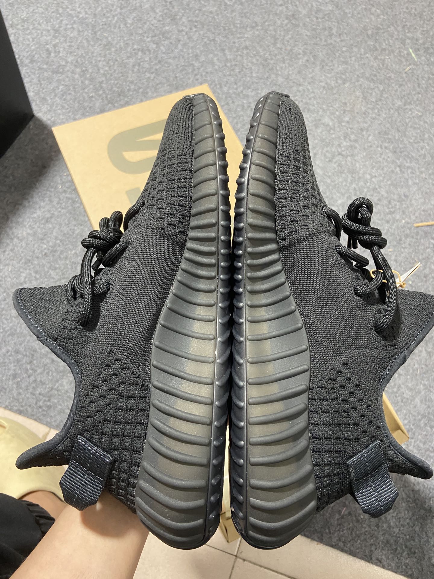 Yeezy玛瑙鞋码36-48纯原出品-巴斯夫-YeezyBoost350V2“Onyx”黑武士玛瑙HQ4