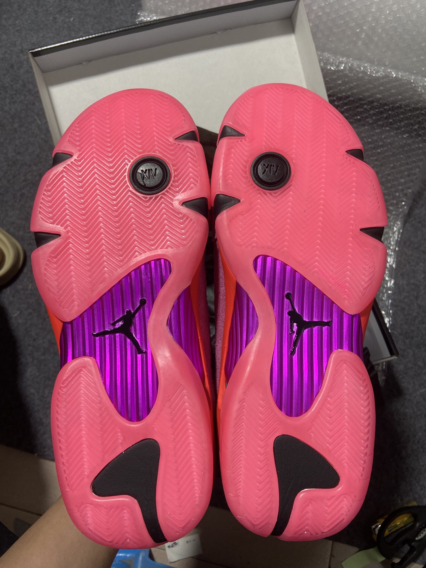 AJ14粉红鞋码40-47.5纯原出品-AirJordan14RetroLow“ShockingPink