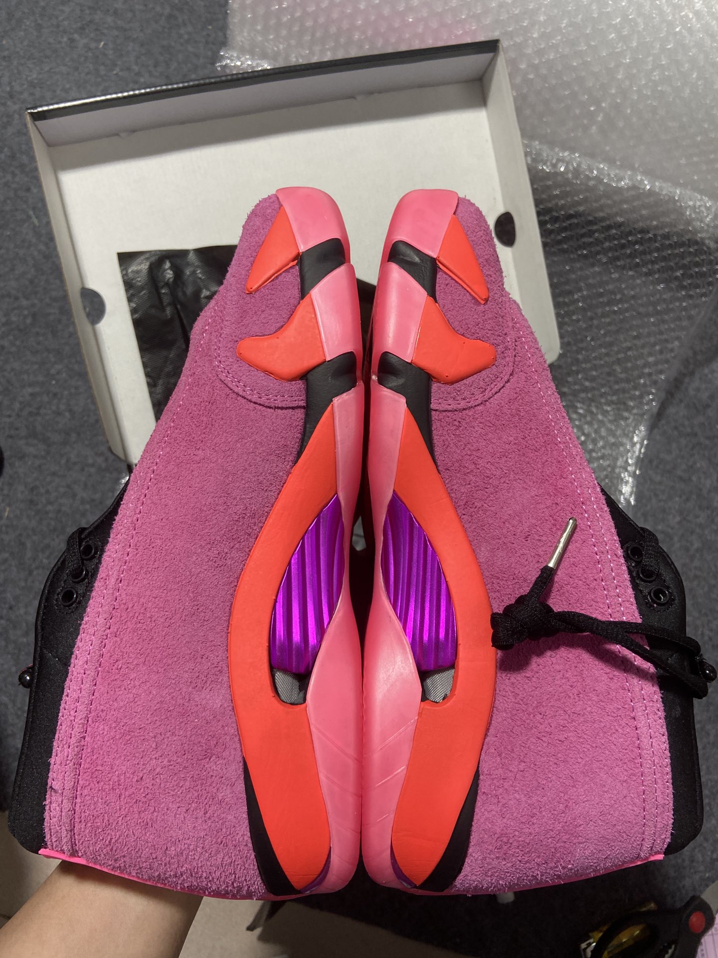 AJ14粉红鞋码40-47.5纯原出品-AirJordan14RetroLow“ShockingPink