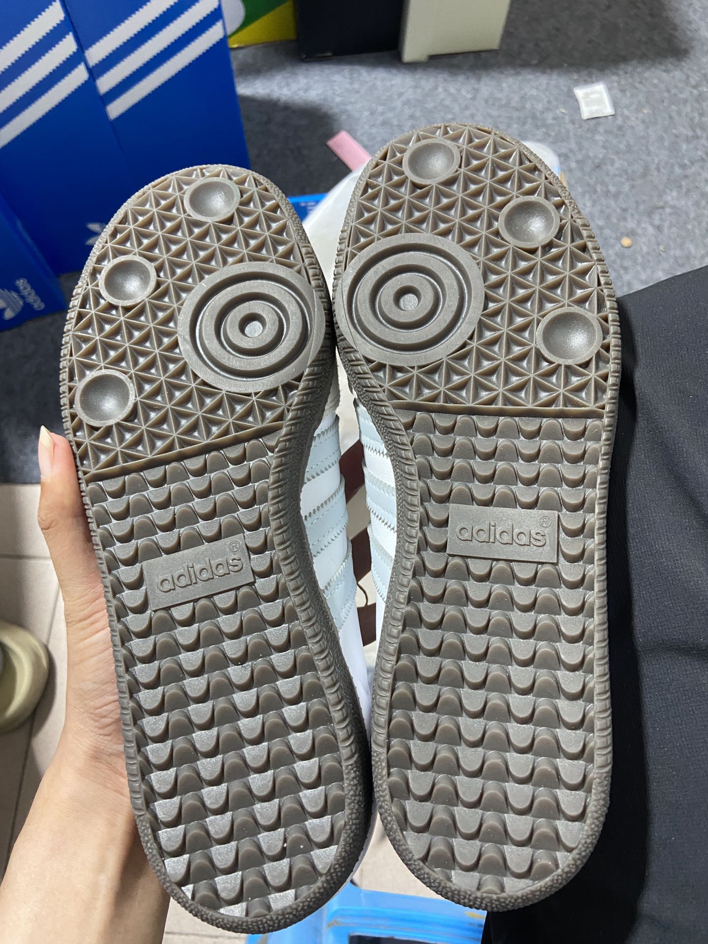 Originals鞋码35.5-46纯原出品-SambaOG白蓝ID2055YZ003