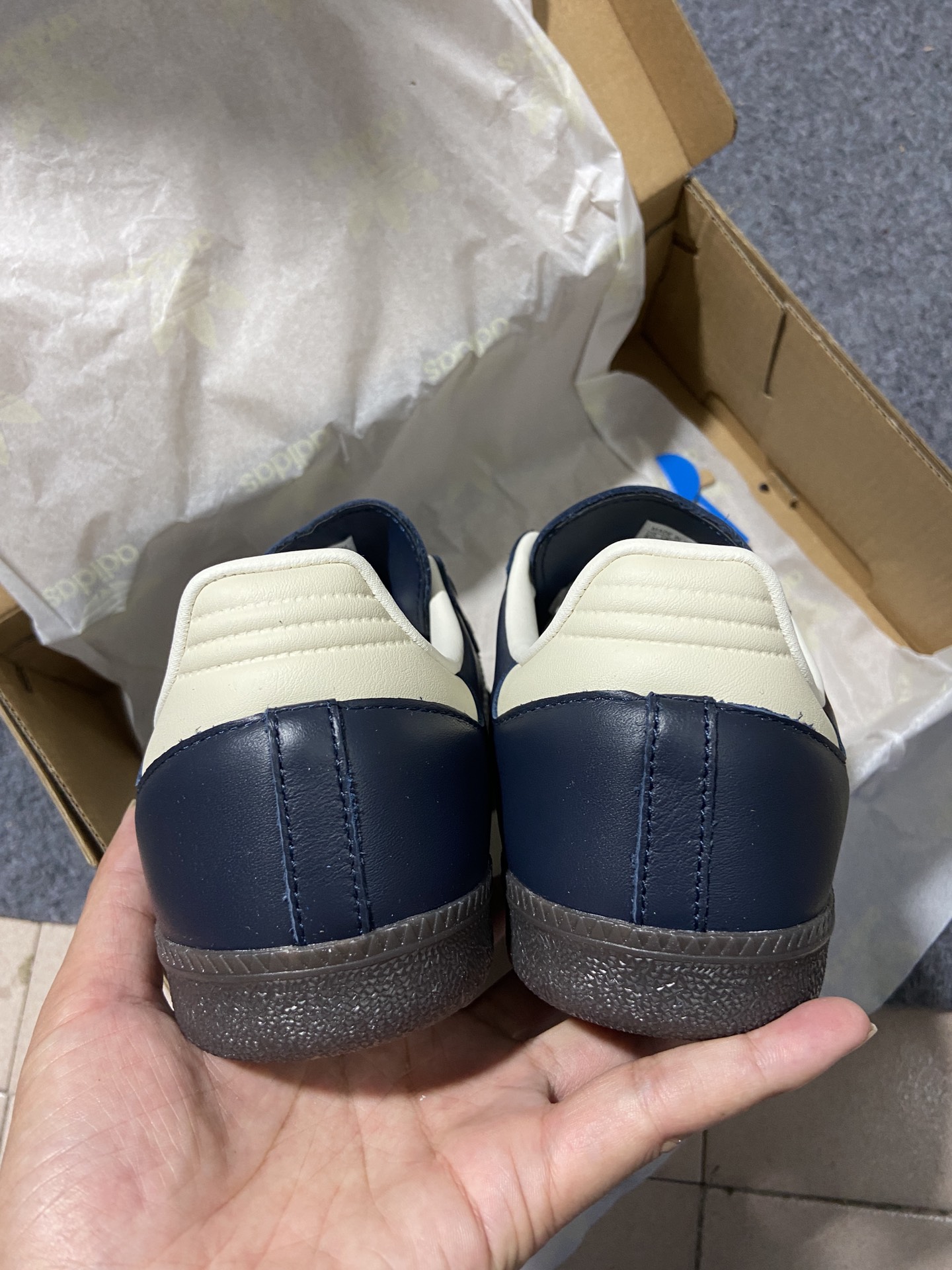 Originals鞋码36-45纯原出品-头层皮-SambaOG藏青色ID2056YZ010