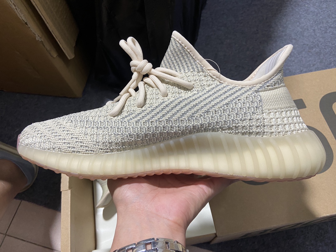 Yeezy天鹅满天星鞋码36-49C版出品-YeezyBoost350V2Citrin天鹅满天星FW53